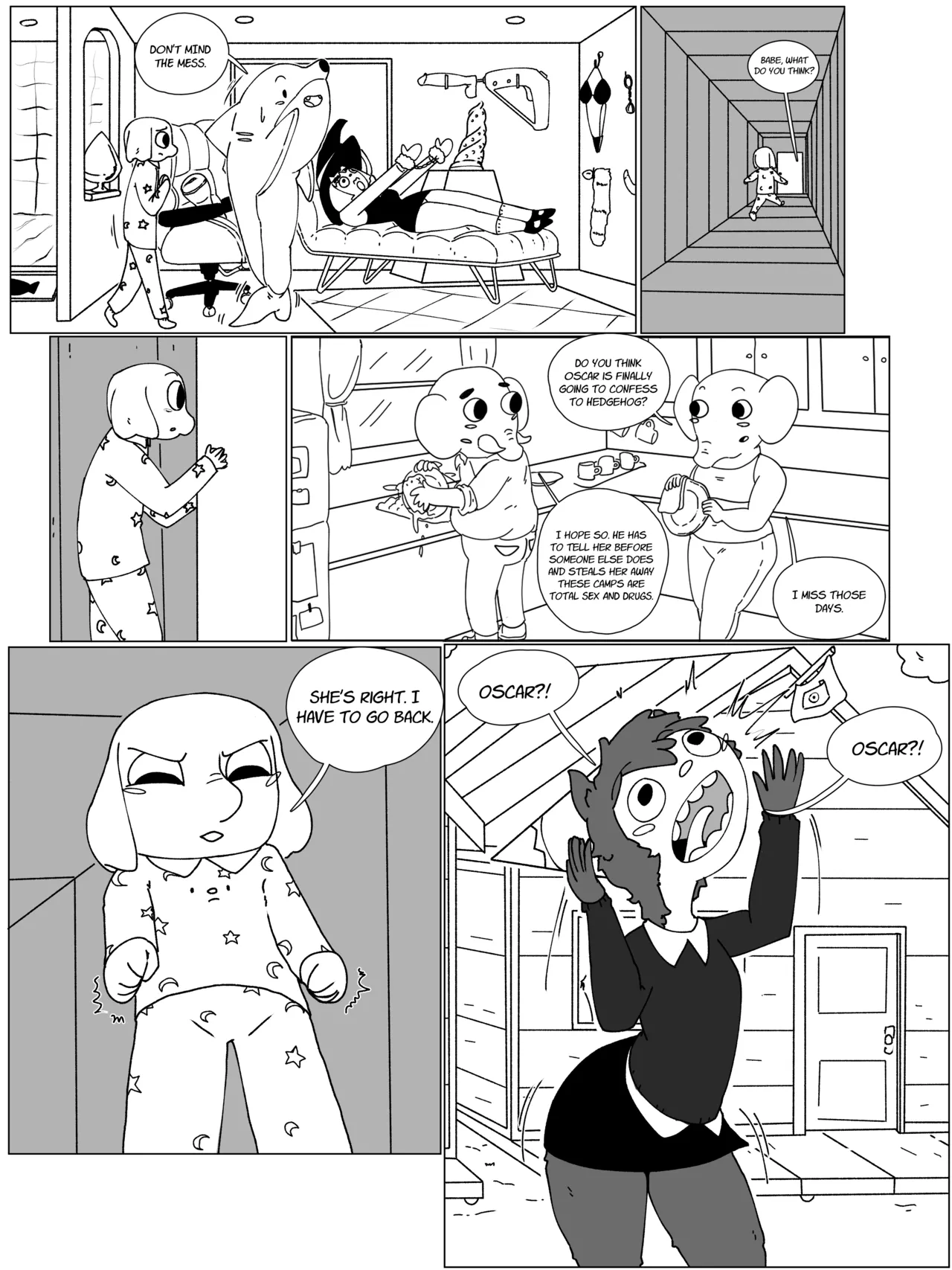 Sex Camp Island #1-4 by FLU nඞo page 8 full