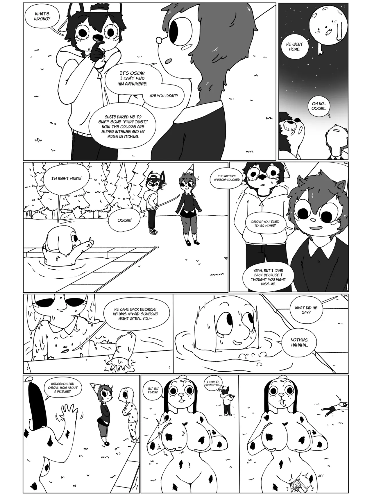 Sex Camp Island #1-4 by FLU nඞo page 9 full