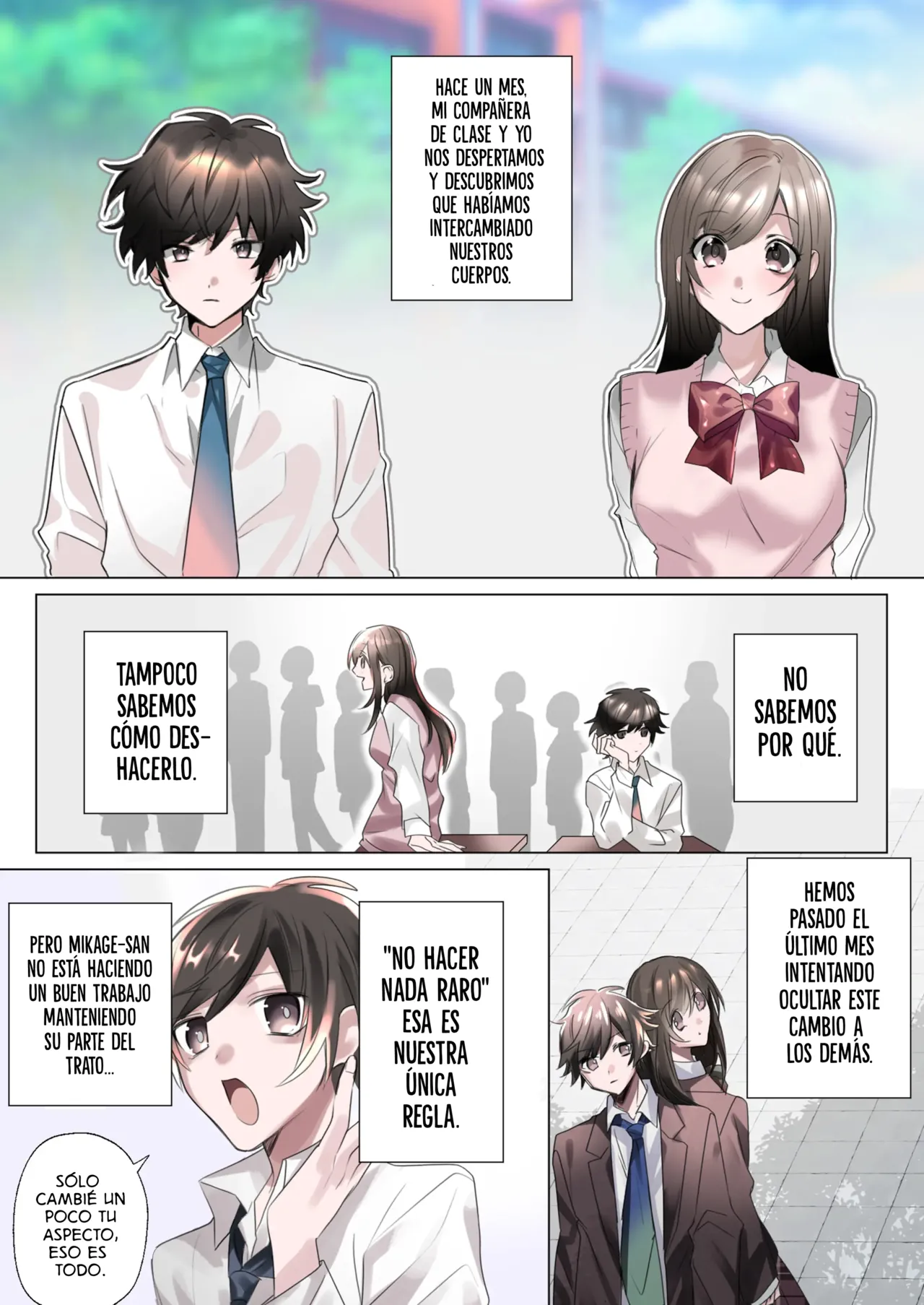 My Erotic Love Triangle Relationship After Bodyswpping With A Classmate!? page 3 full