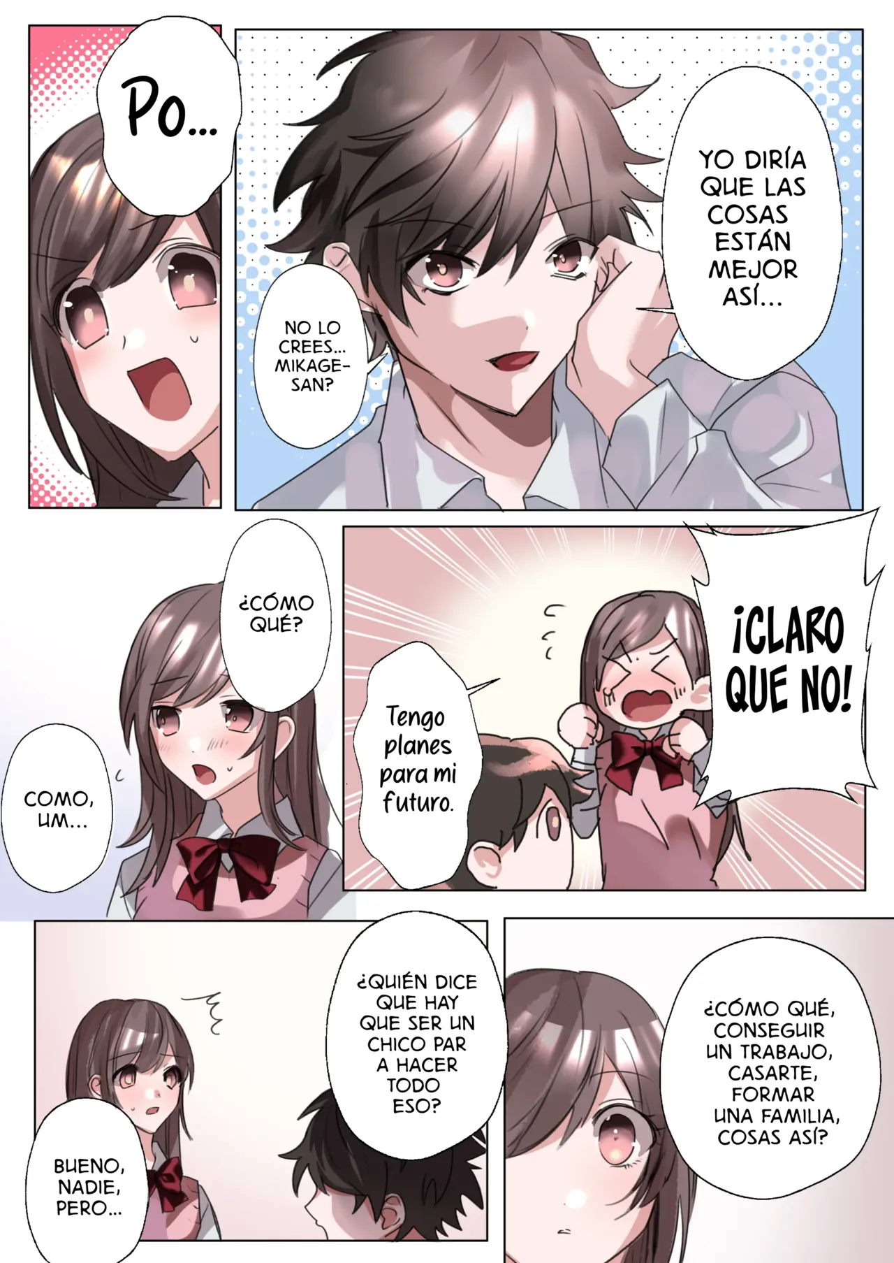 My Erotic Love Triangle Relationship After Bodyswpping With A Classmate!? page 8 full
