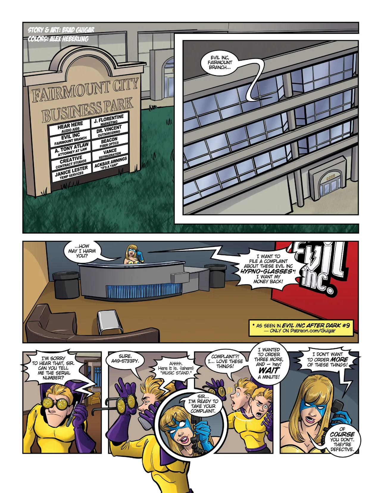 Evil Inc. After Dark Vol.3 - Under New Management page 7 full