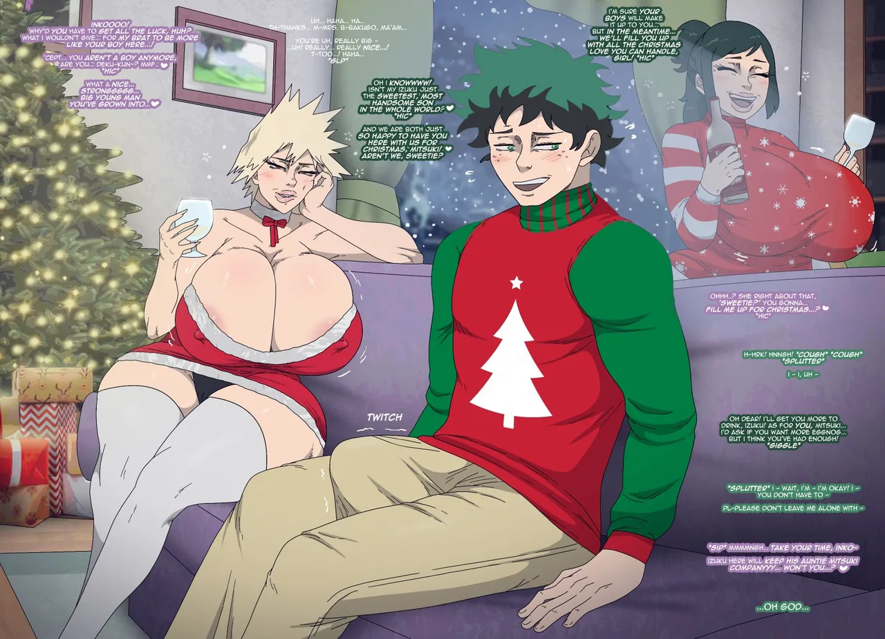 Keeping Bakugo's Mom Company for Christmas page 2 full