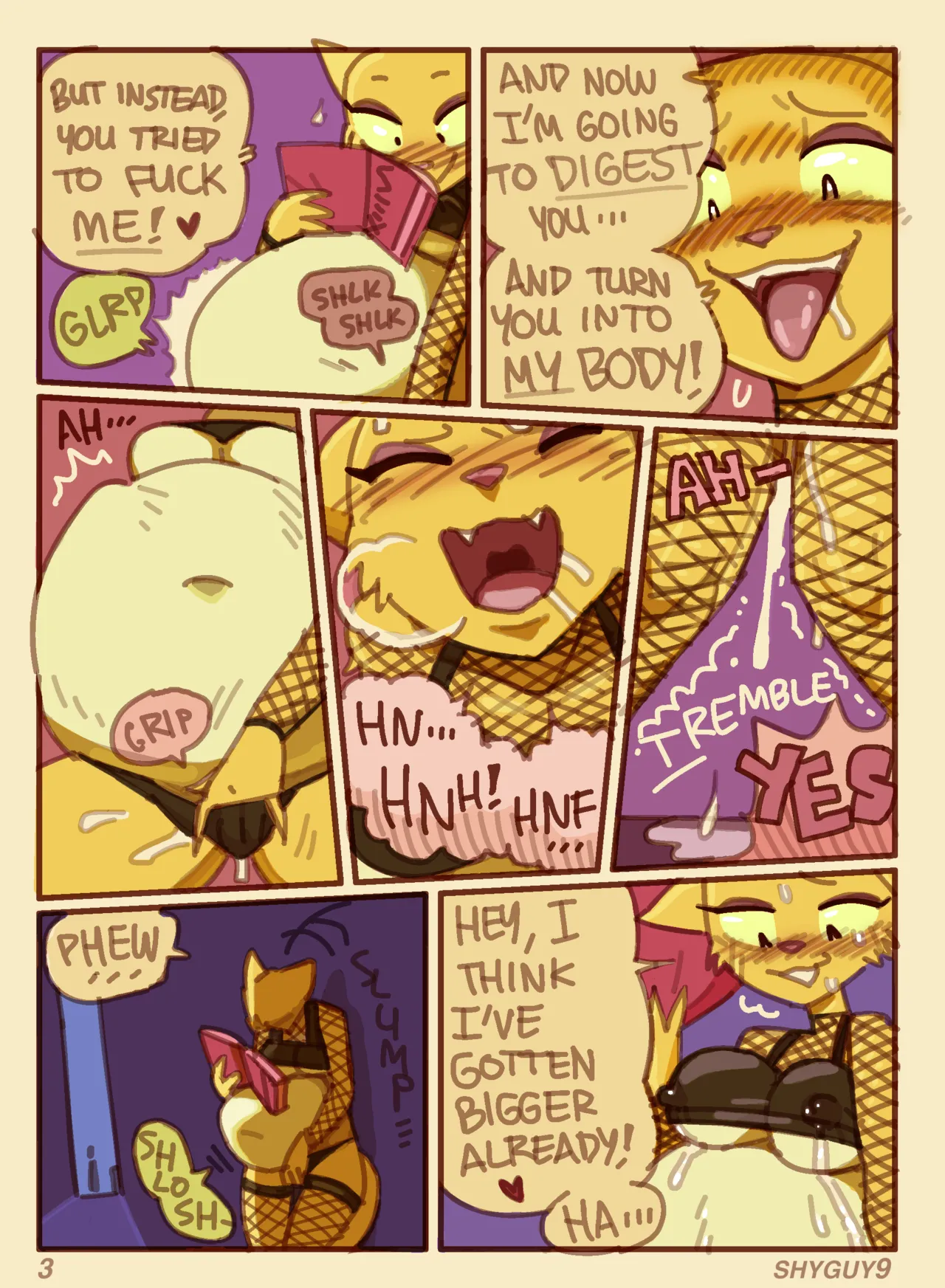 Prelude: Part 1, 2, 3  &amp; 4 page 3 full