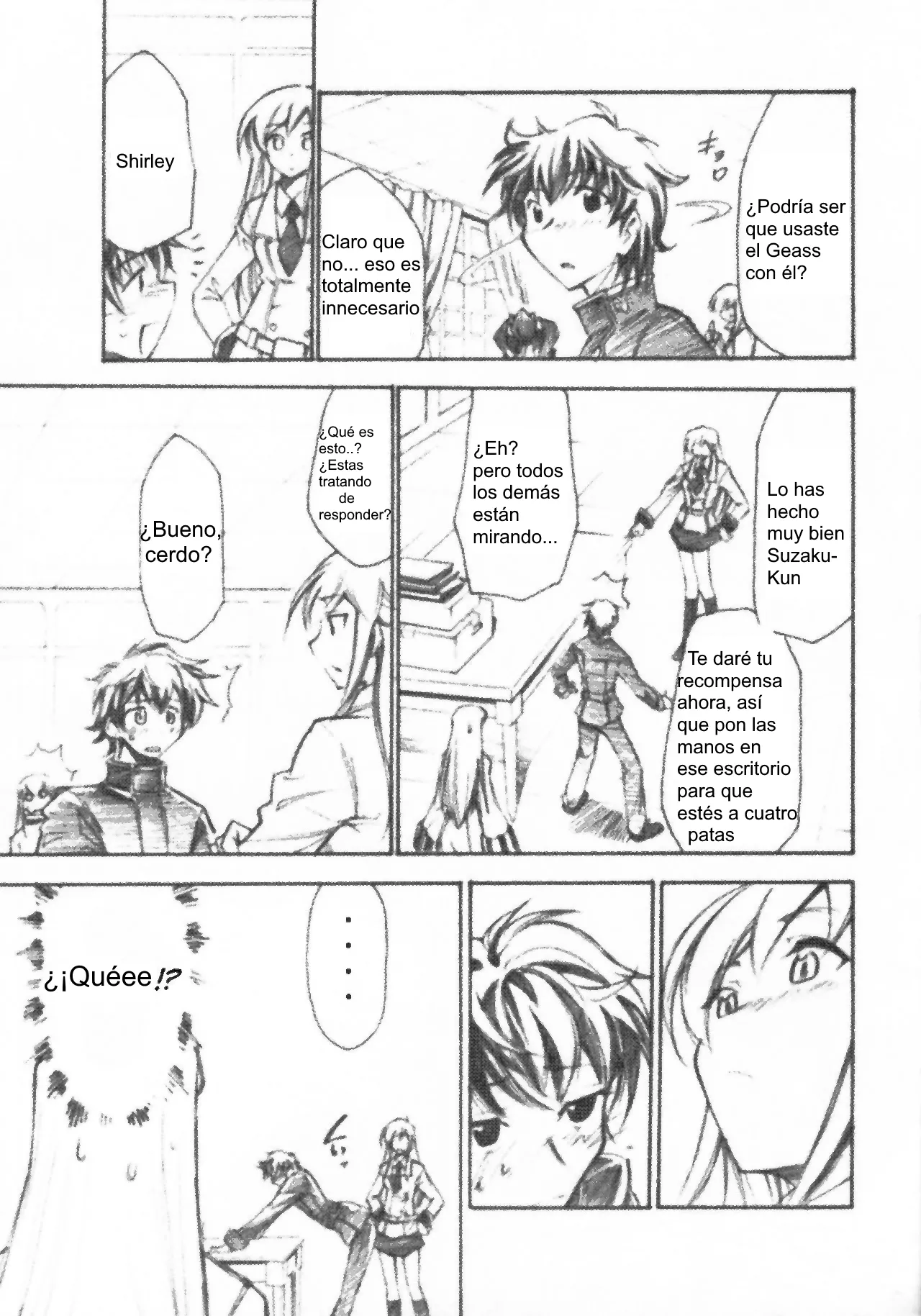 Code Eross 3: Waga Na wa Ero page 10 full