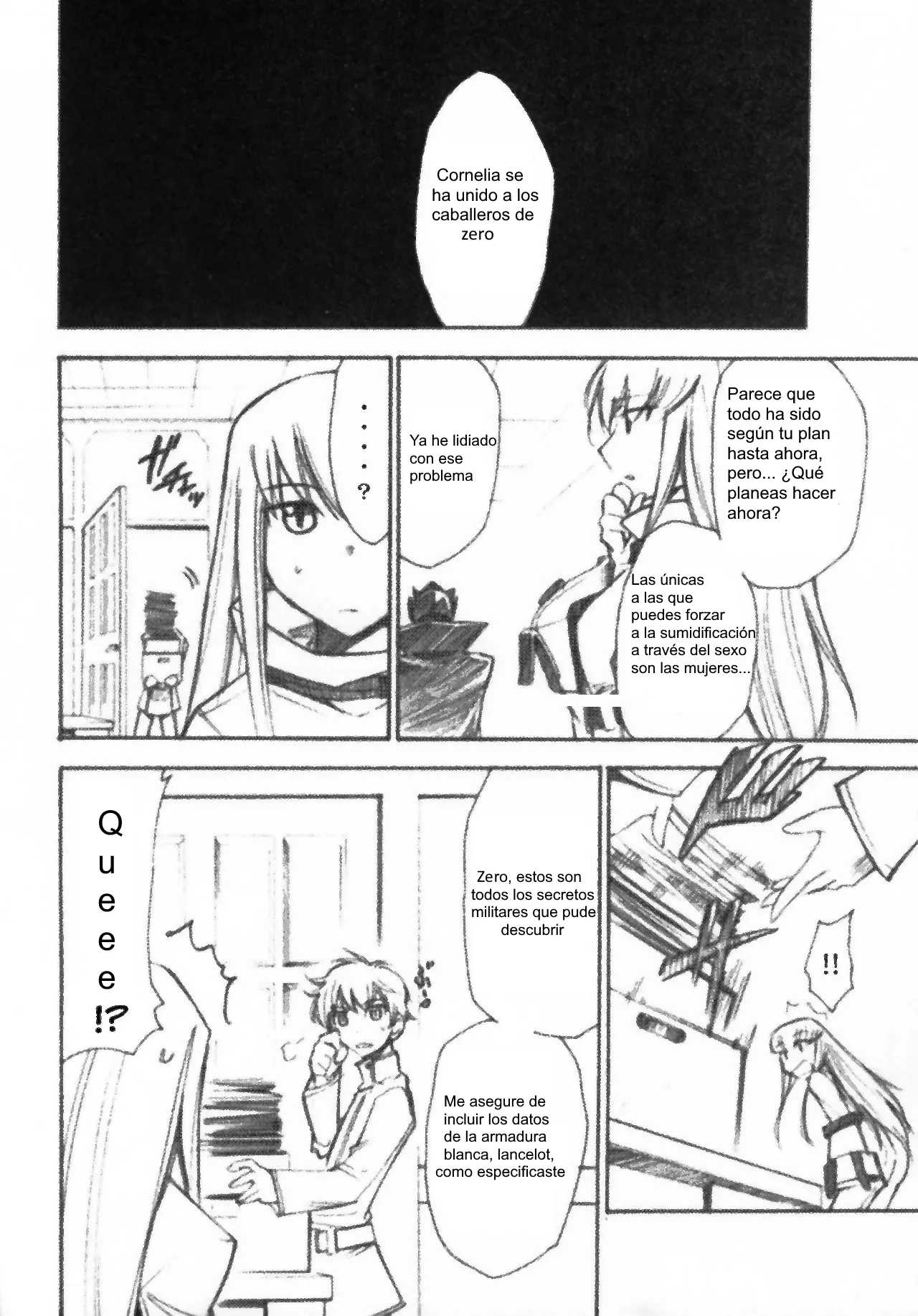 Code Eross 3: Waga Na wa Ero page 9 full