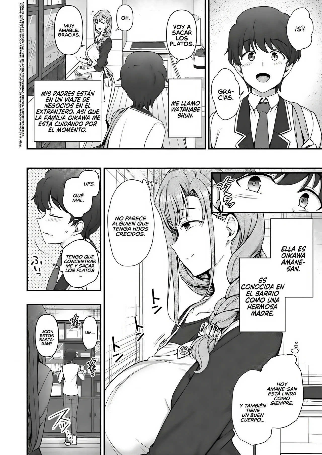 Control Familiar 1 ~ 4  +  Bocetos page 4 full
