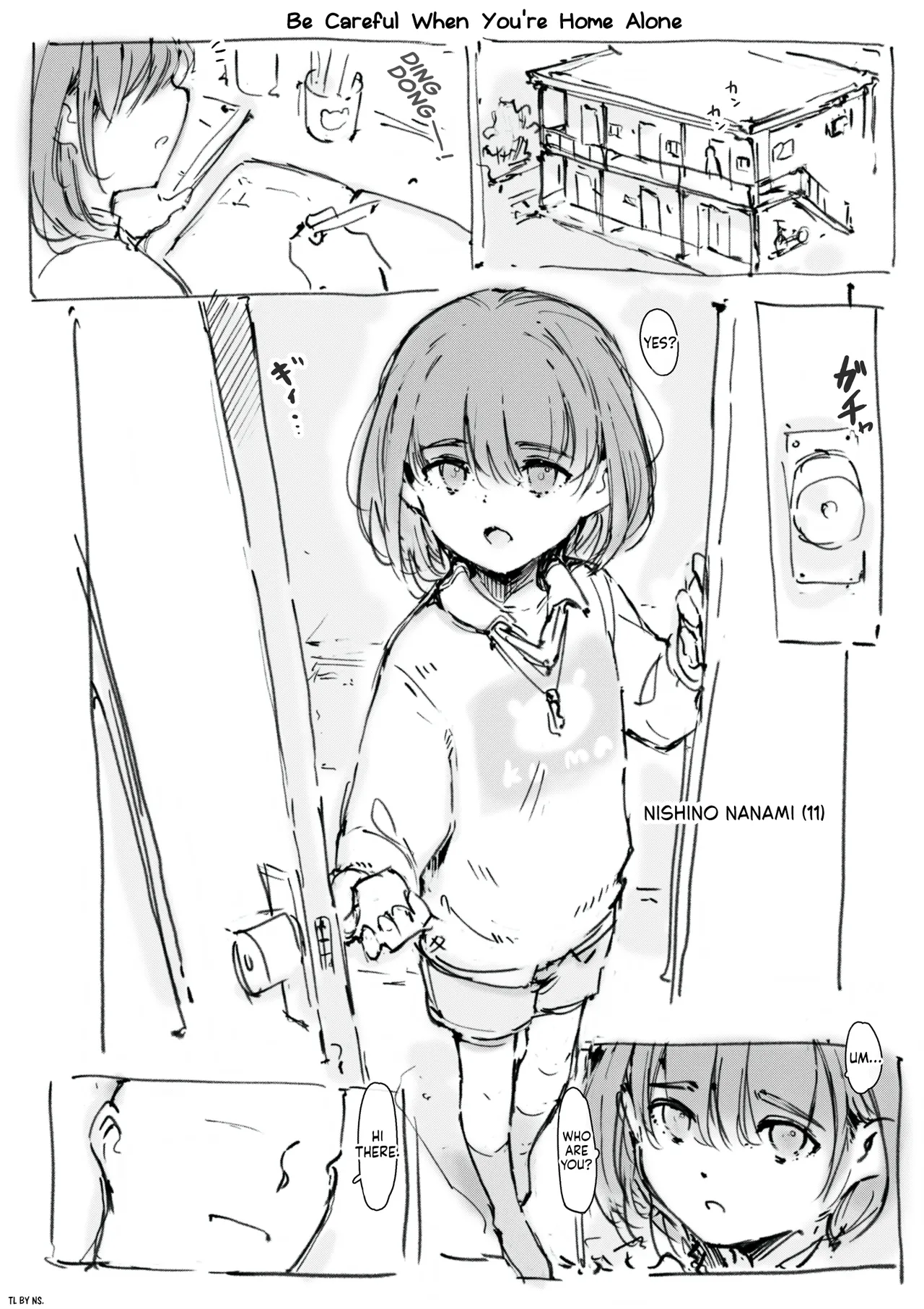 Rusuban Chuui | Be Careful When You're Home Alone page 1 full