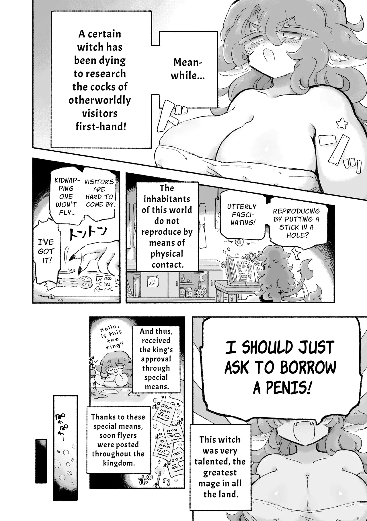 Torodashi ~Mu Seiki-ka Kyosei Taiken Baito~ | Melt and Void ~My Otherworld Side-Job Left Me Neutered!~ page 4 full