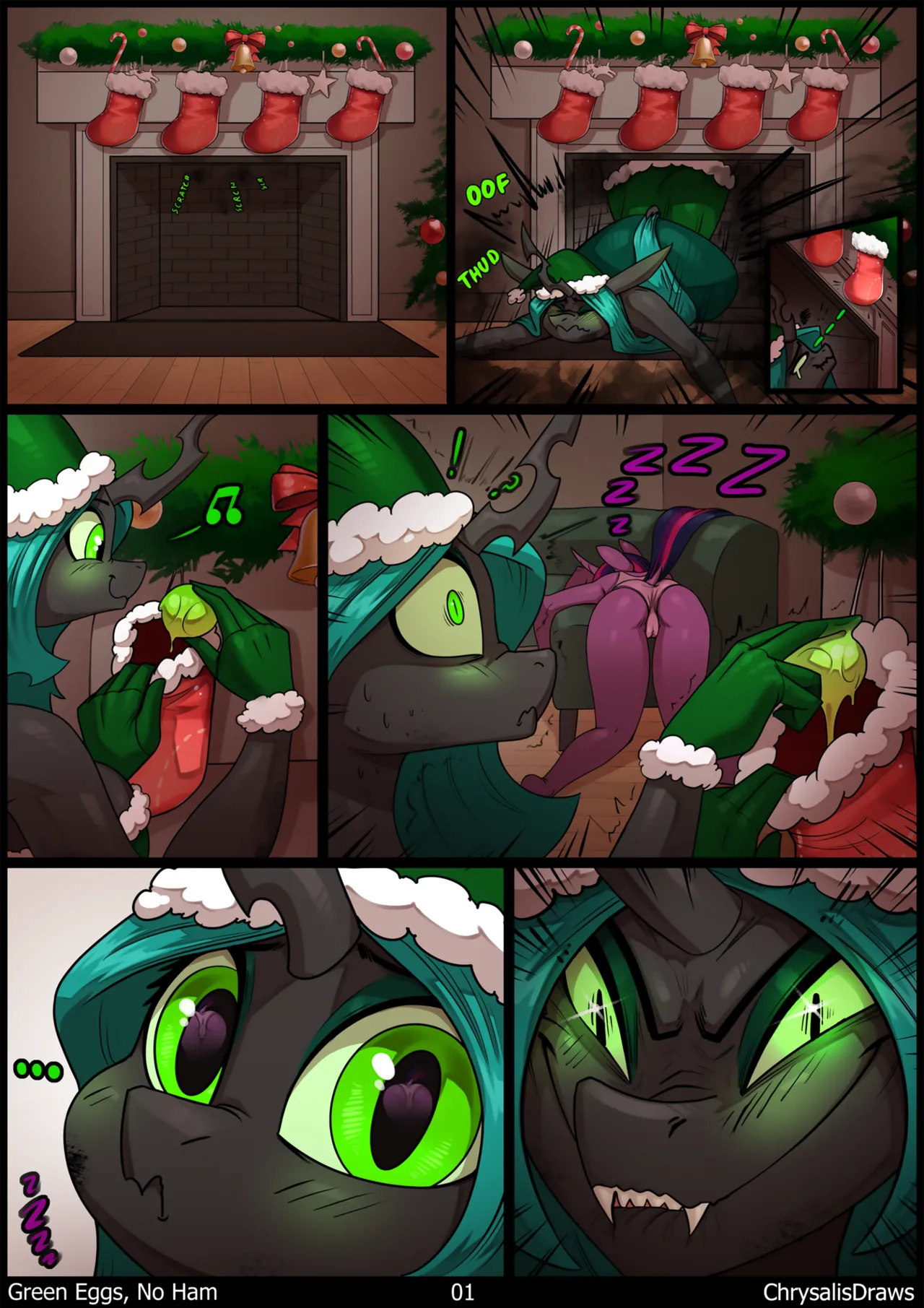 Green Eggs, No Ham page 1 full