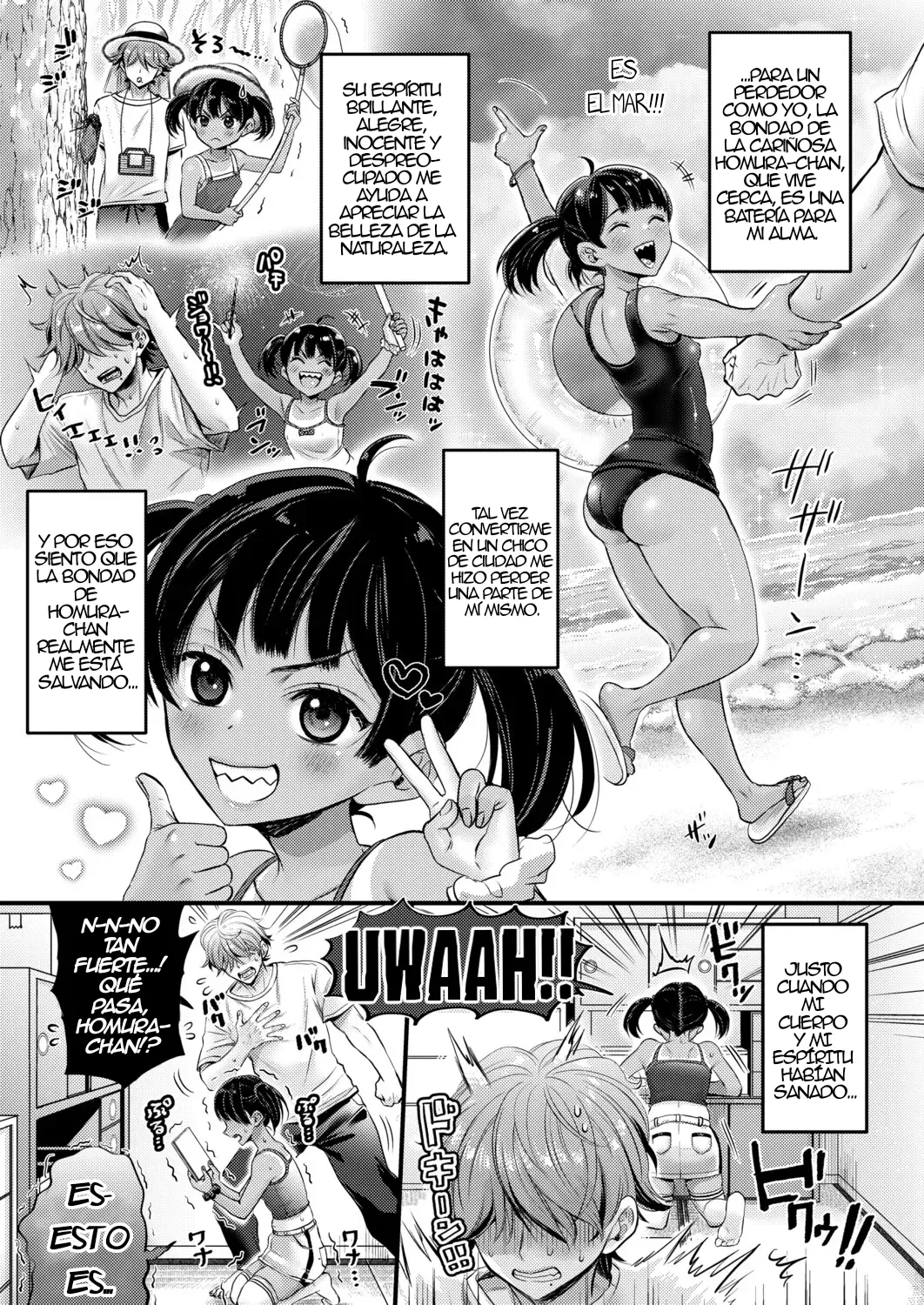 AV Danyuu Inaka de Shikata-tan!｜¡Un Actor de Videos Porno que sólo se le Para en el Campo! page 5 full
