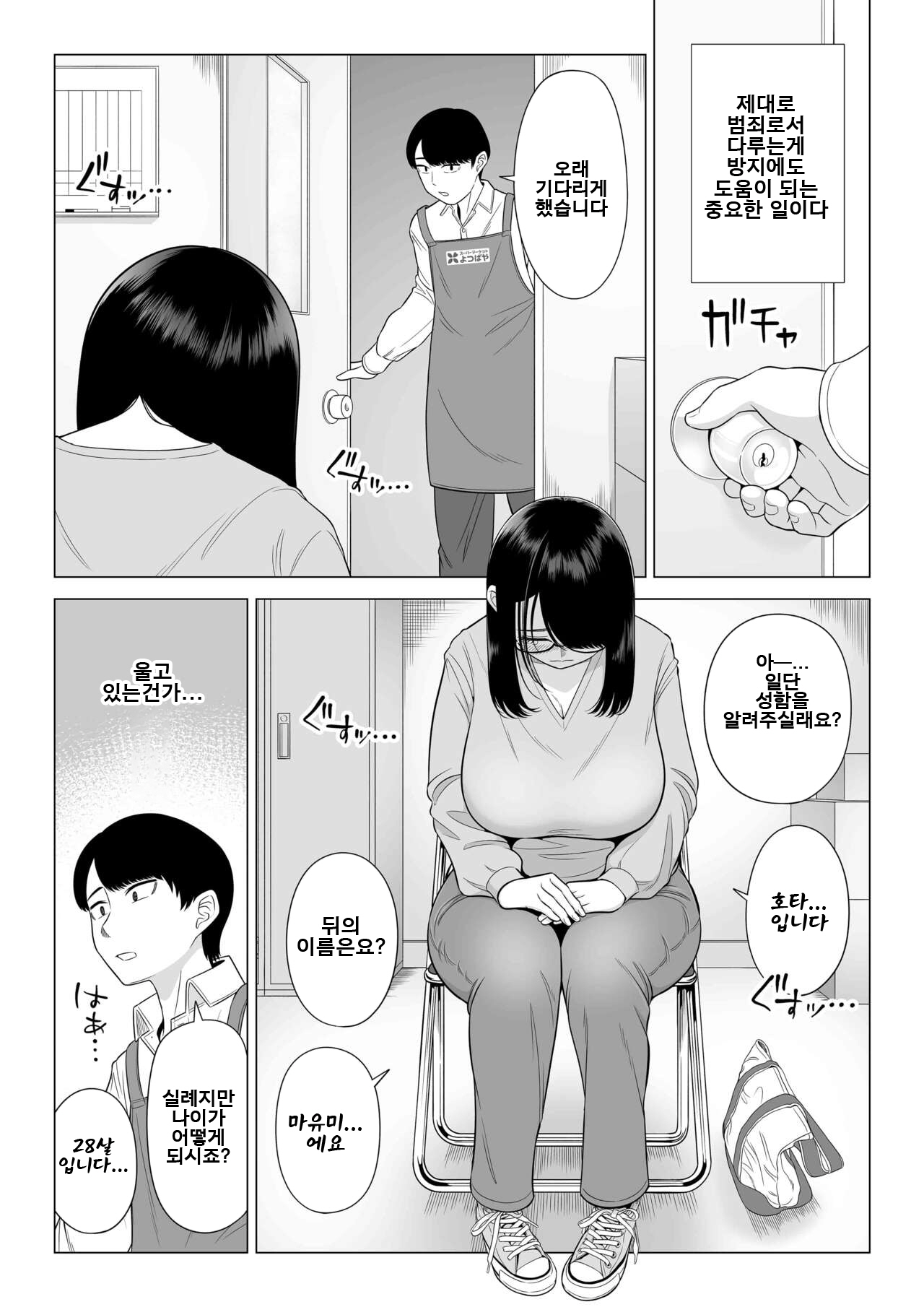 Manbiki Hitozuma Keep Tenchou | 도둑질 유부녀 킵하는 점장 page 5 full