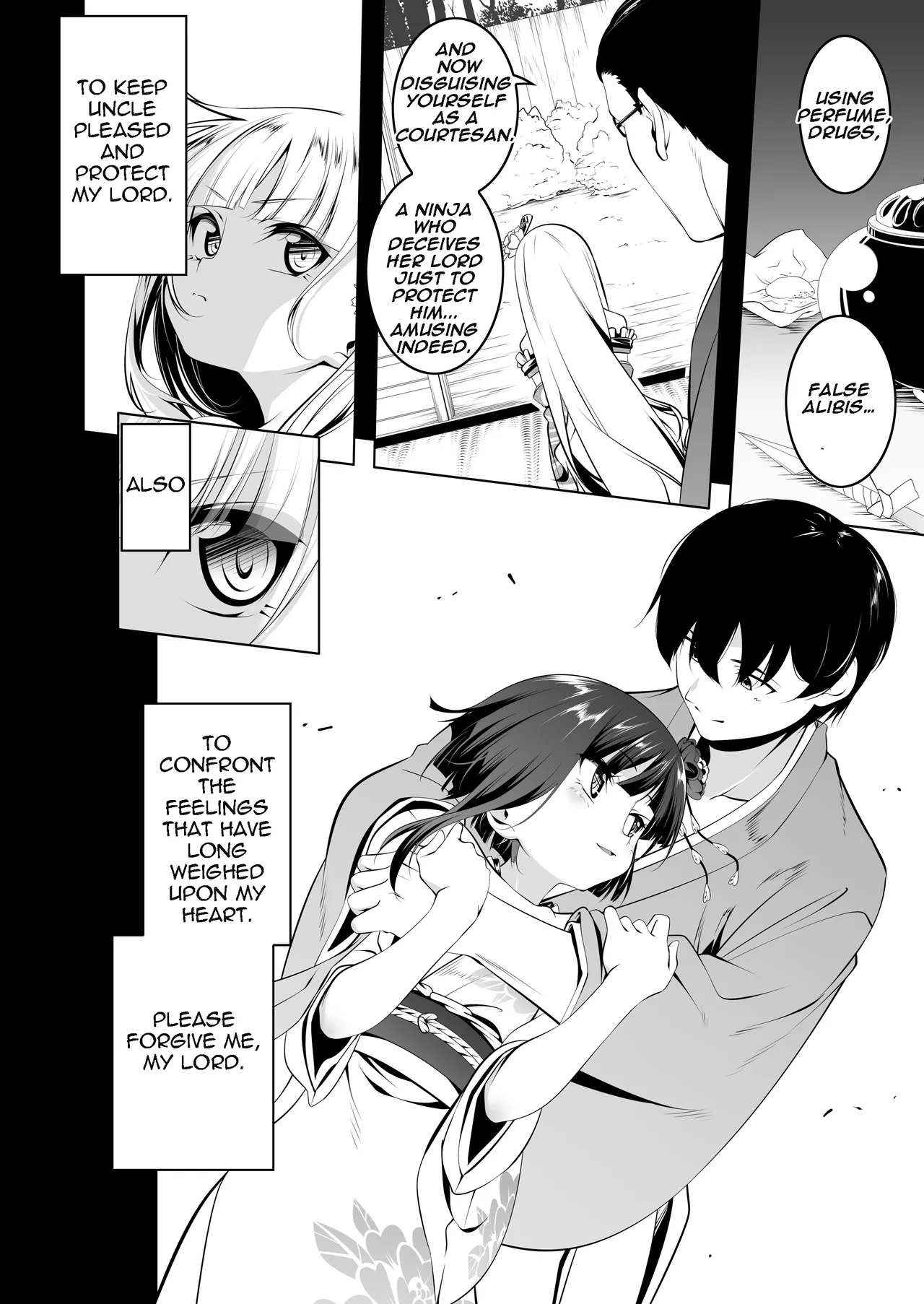 Koushoku no Chuugi Kunoichi Botan San |  Lustfully Loyal Kunoichi Botan 3 page 7 full