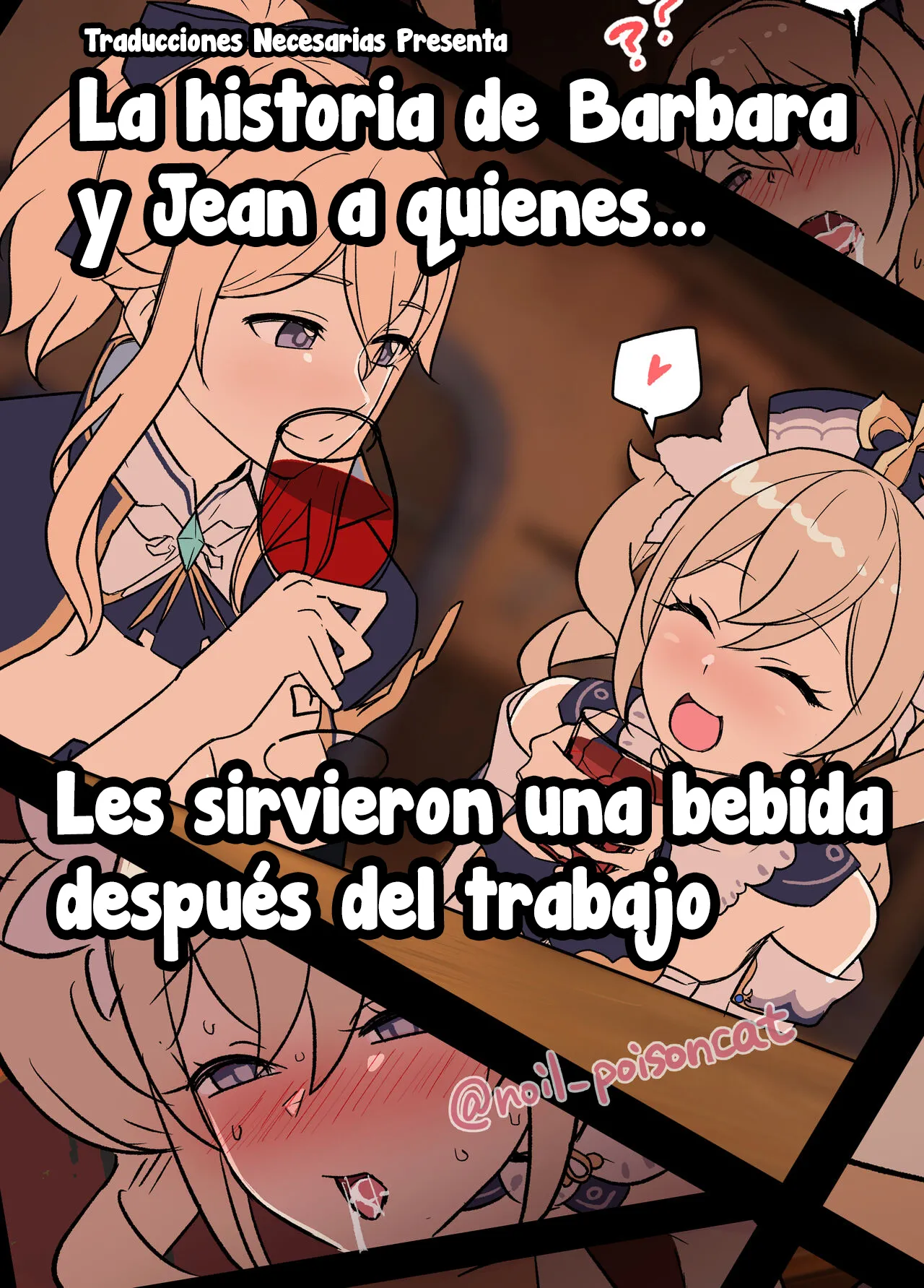 Shigoto Owari no Ippai ni Ippuku Morarete Shimatta Barbara to Jean no Hanashi - La historia de Bárbara y Jean a quienes... Les sirvieron una bebida después del trabajo page 1 full