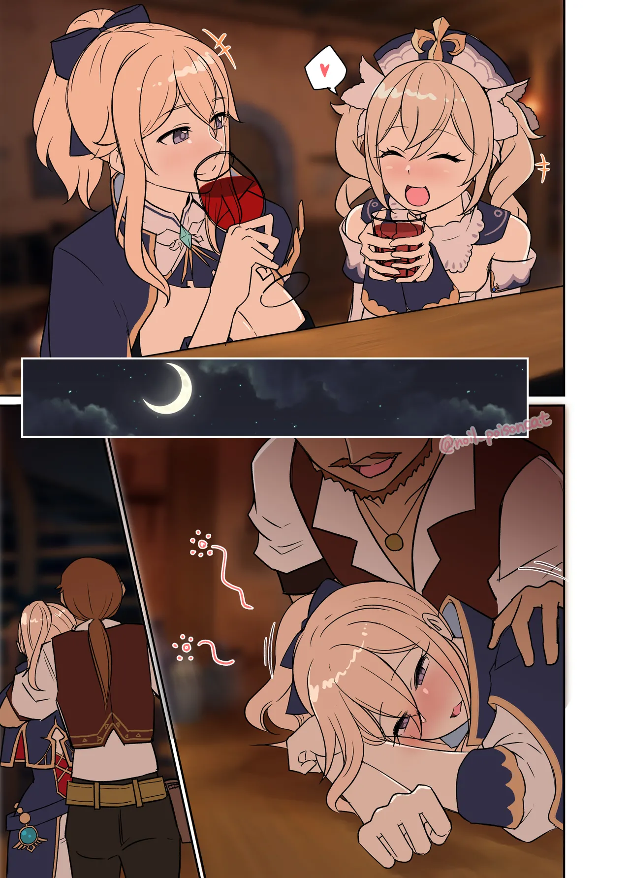 Shigoto Owari no Ippai ni Ippuku Morarete Shimatta Barbara to Jean no Hanashi - La historia de Bárbara y Jean a quienes... Les sirvieron una bebida después del trabajo page 2 full