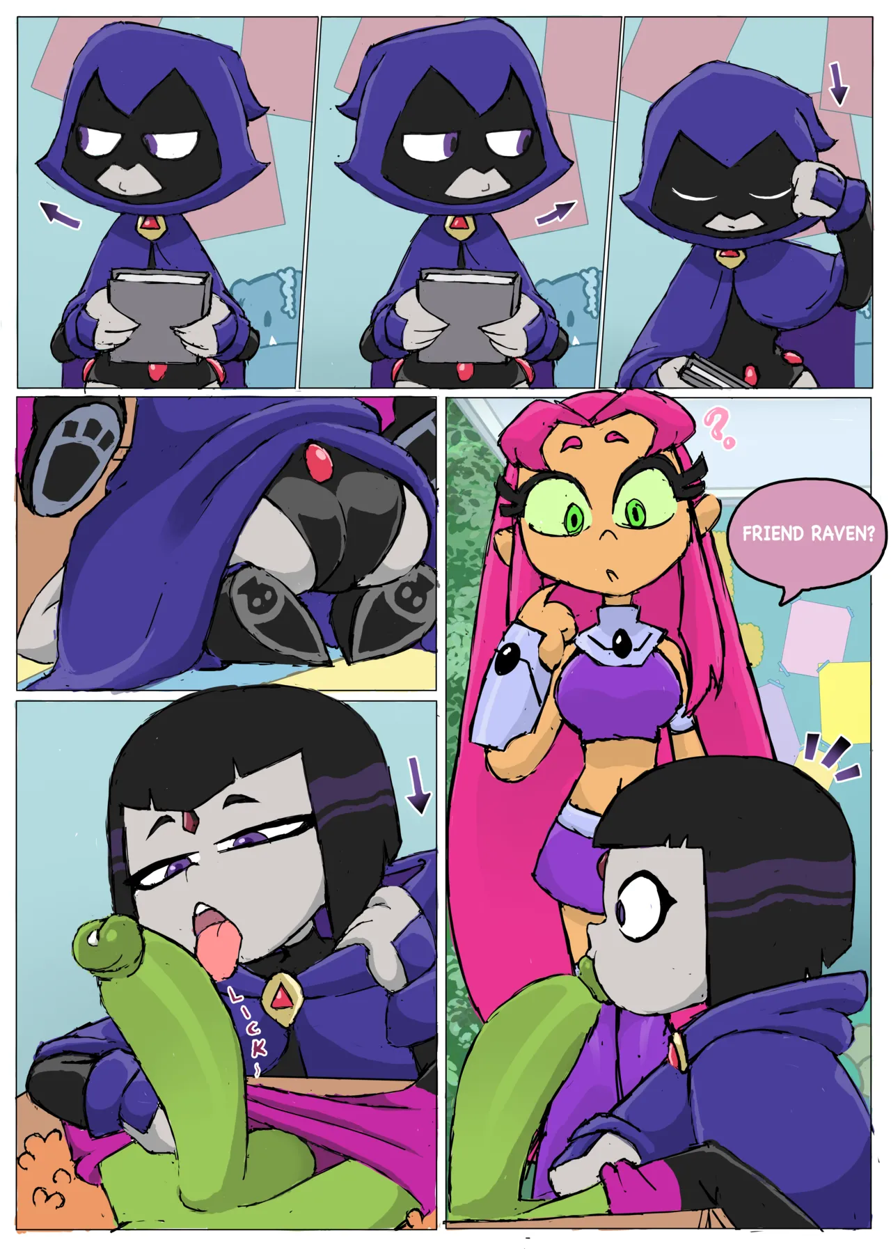 Teen Titans Comic page 3 full