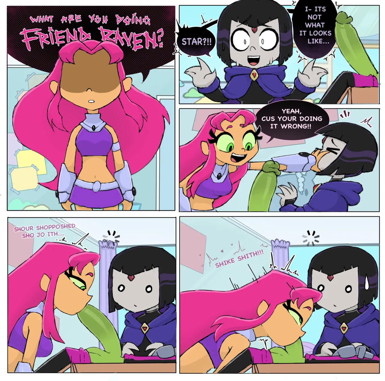 Teen Titans Comic page 4 full