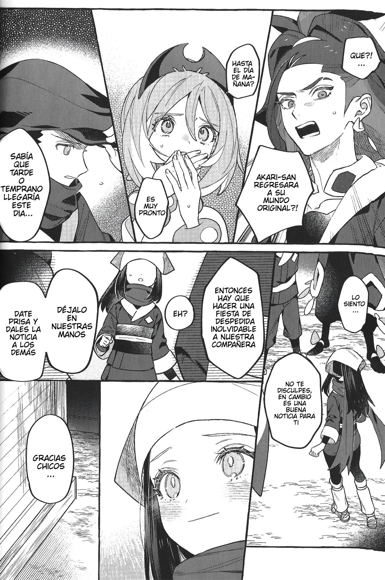 Tu Camino de Regreso está Prohibido- Pokemon LEGENDS Arceus dj- Volo x Akari  Dur page 6 full