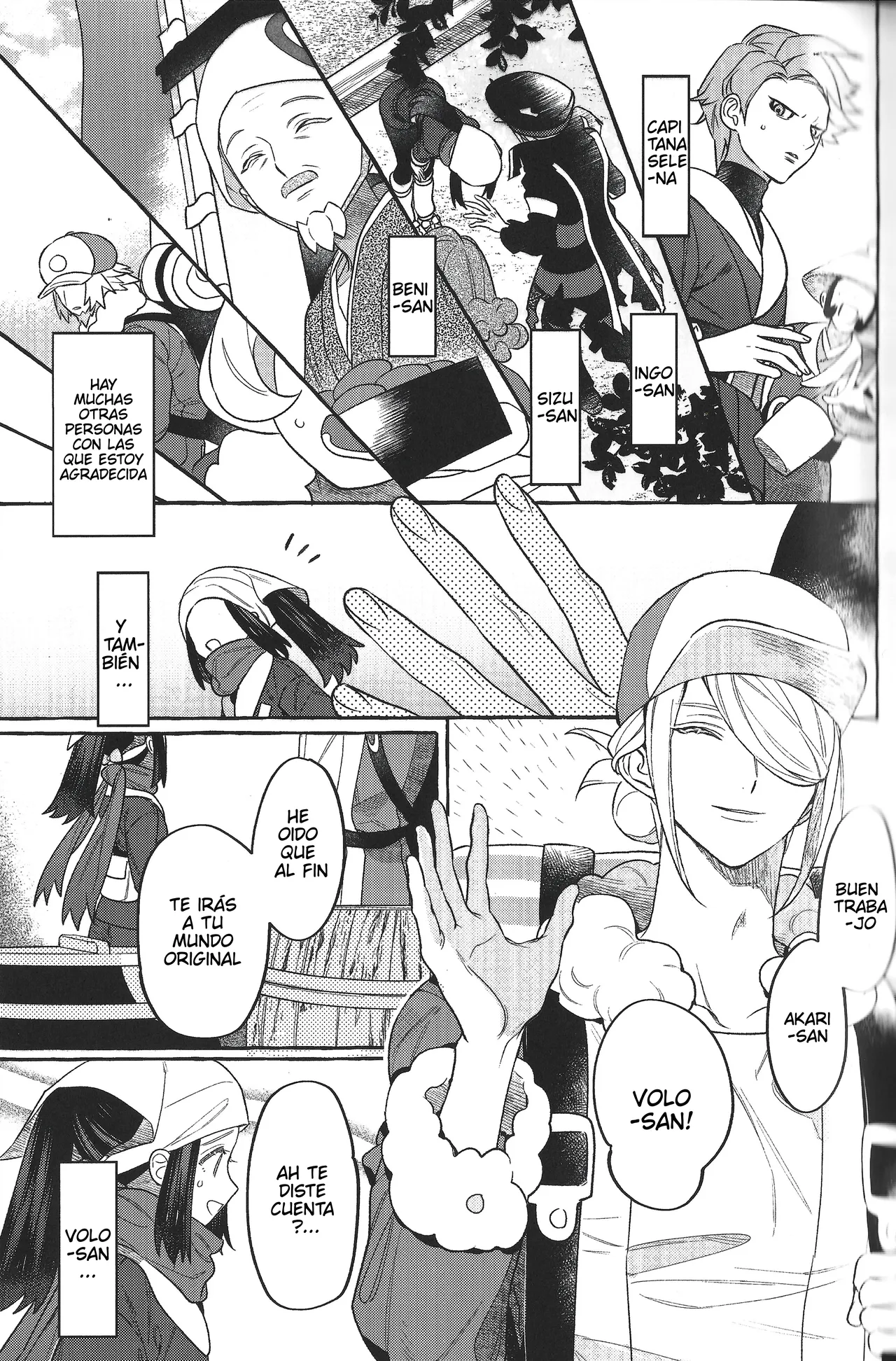 Tu Camino de Regreso está Prohibido- Pokemon LEGENDS Arceus dj- Volo x Akari  Dur page 7 full
