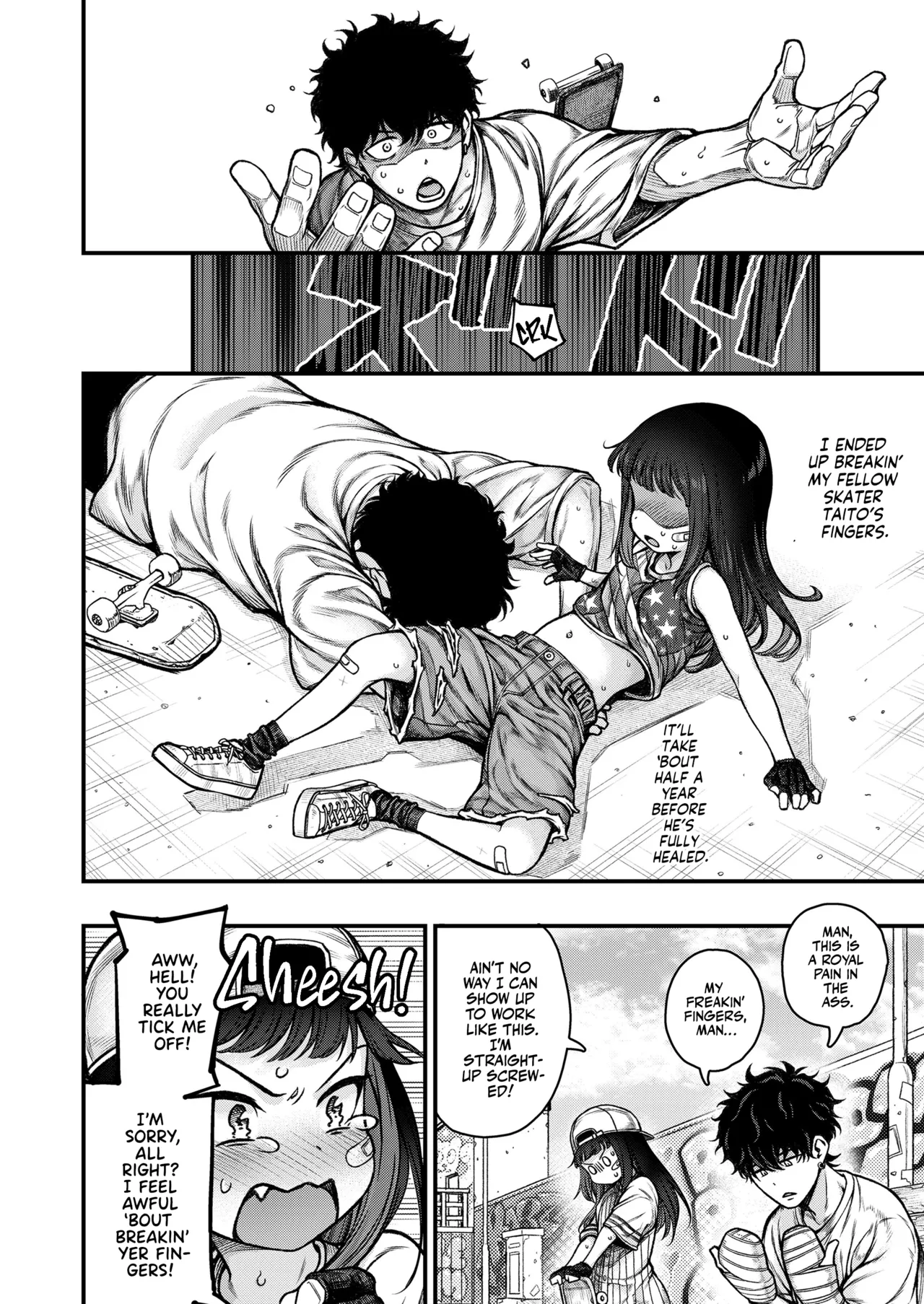 Honeori! Osewa Girl♡ | SK8er Girl Lends Me a Hand! page 2 full