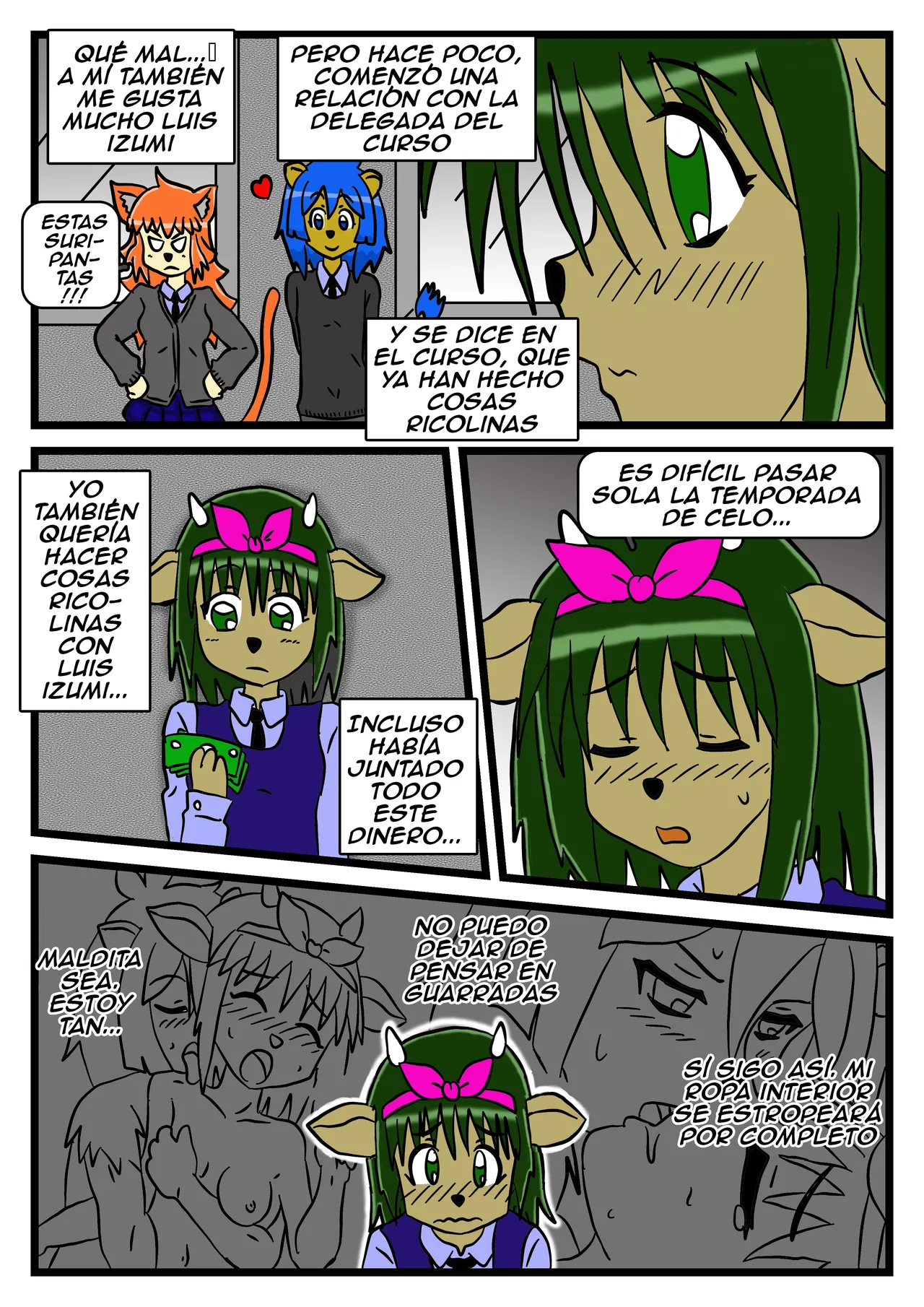 La Ardiente Caida de una Niña Buena page 5 full