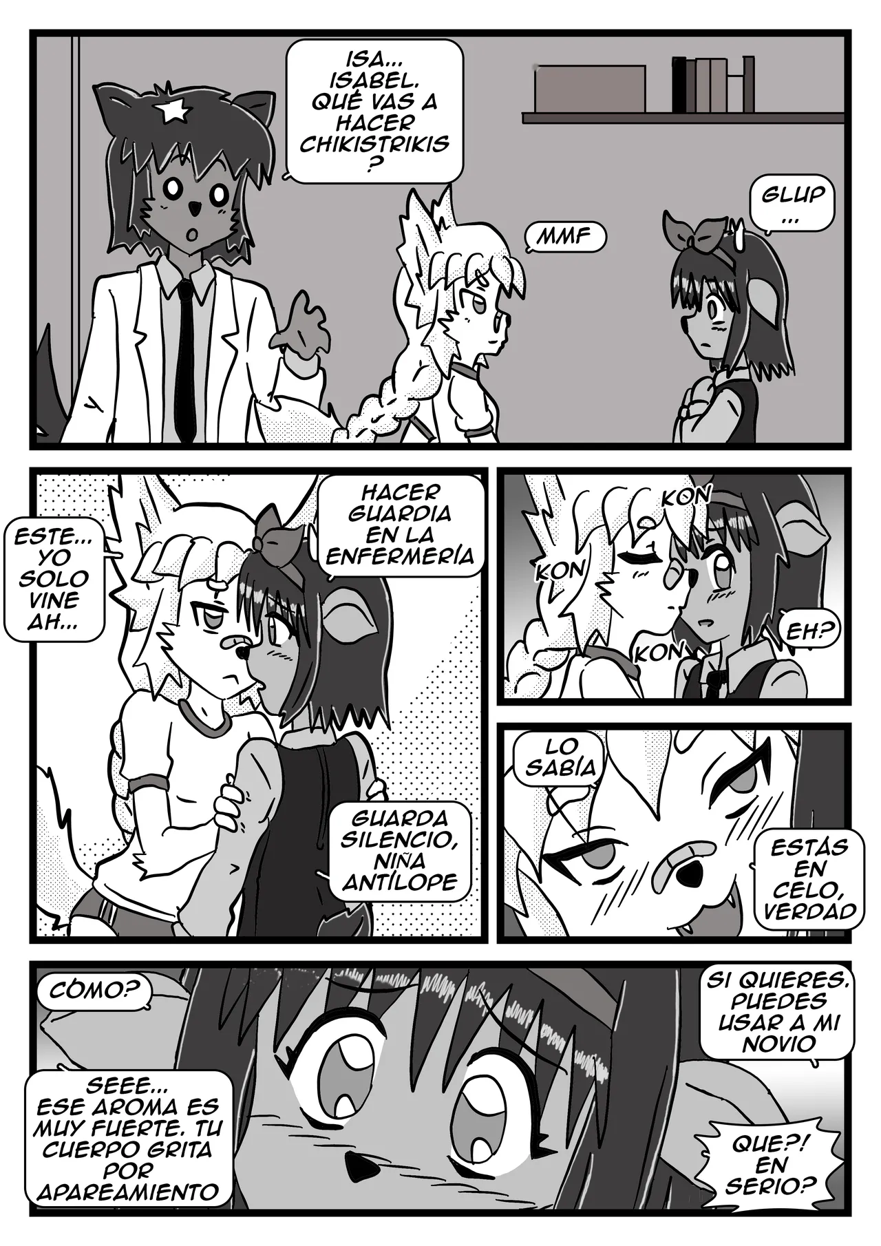 La Ardiente Caida de una Niña Buena page 9 full