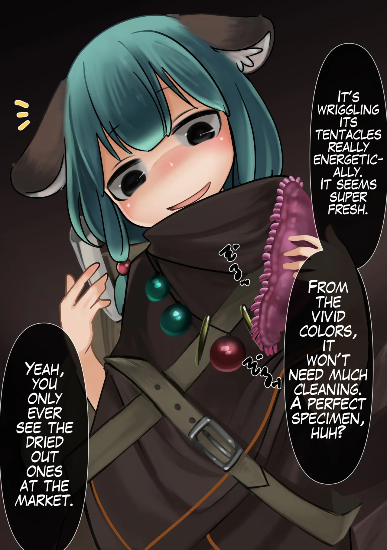 Anaguma no Douguya-san wa Dungeon de Shokushu ni Honki Piston de Tanetsuke Sarechau no Daisuki na Dosukebe Injuu Damon ne page 9 full