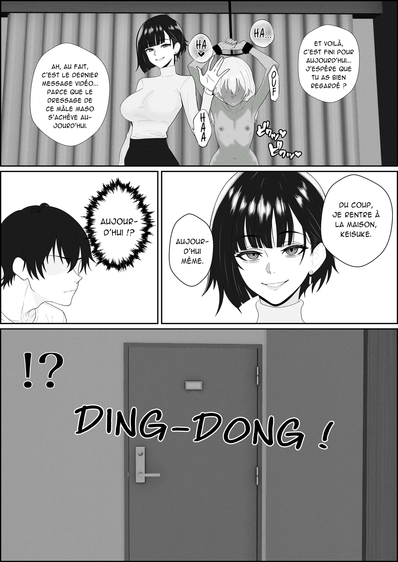 Ma petite amie est revenue en Reine dominatrice : l'histoire de mon dressage où elle me vide et me fait jouir comme une fille. page 8 full