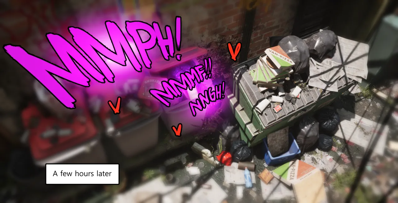 Qing Yi's Dumpster Dive 🐷🌲🗑️ page 5 full
