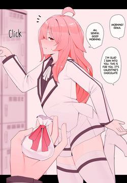 Receiving Valentine's Chocolate