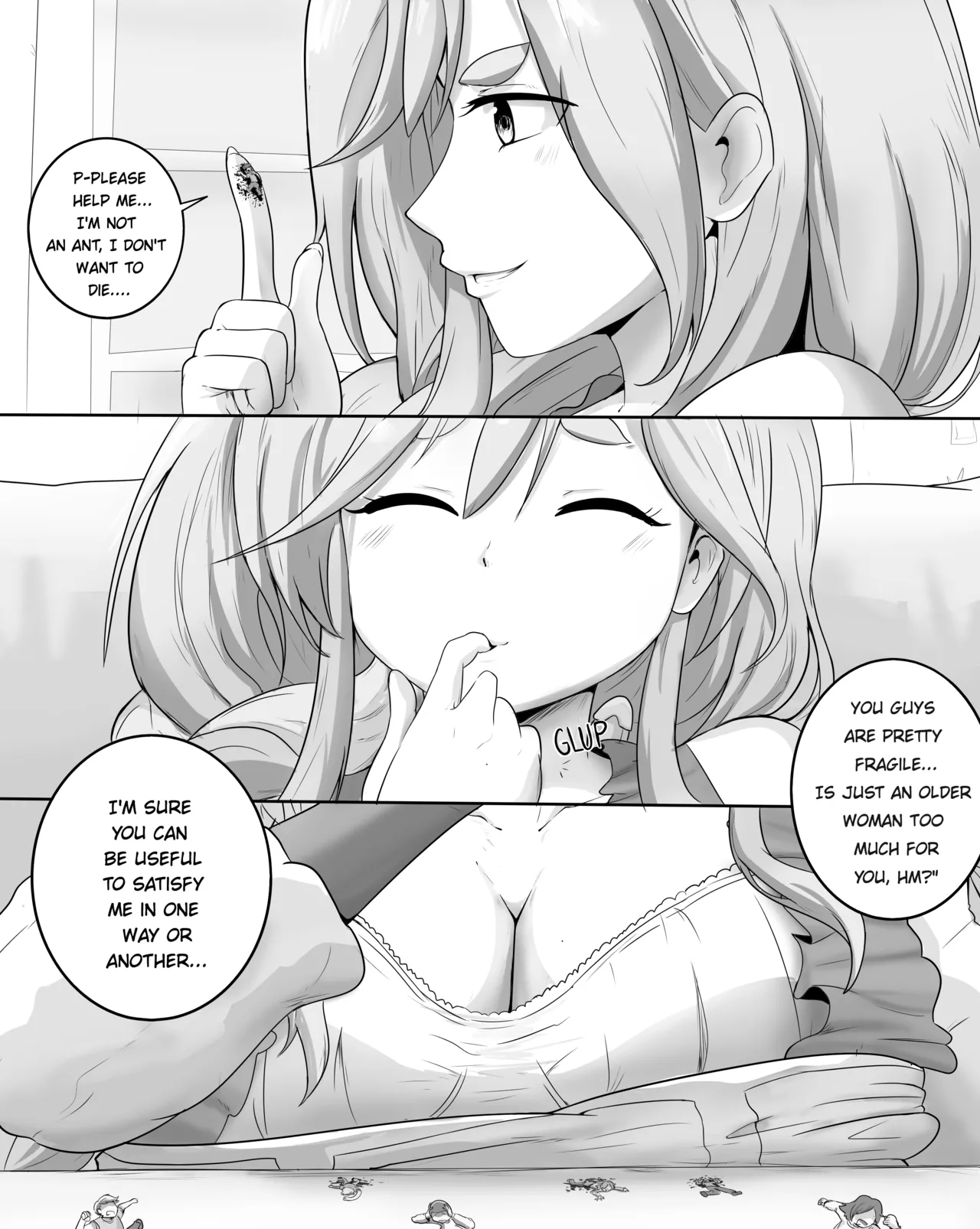 Mommy Can Also Be An Evil Giantess page 4 full