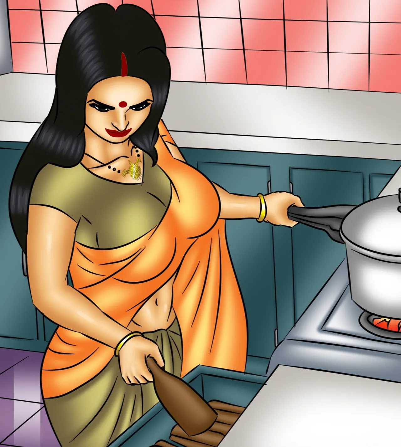 Savita Bhabhi Episode 121 The Queen of Desires page 9 full
