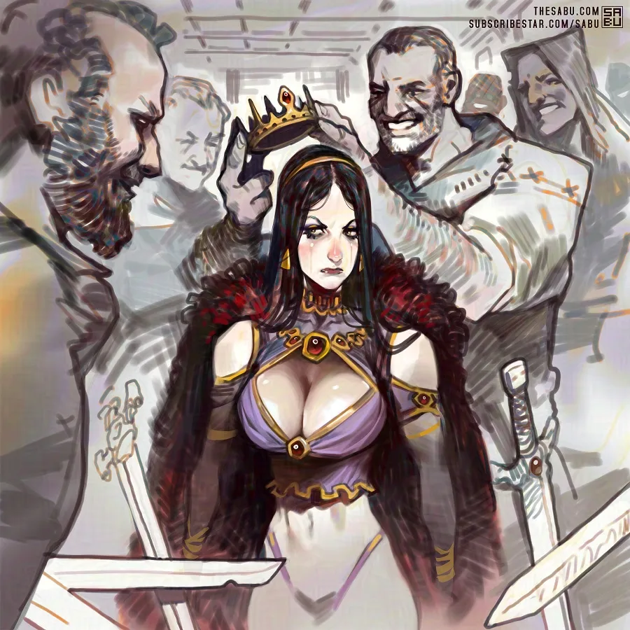 The Fallen Queen page 1 full