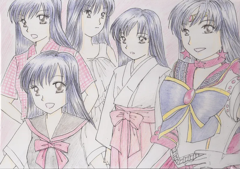 sailor moon art compilation page 10 full