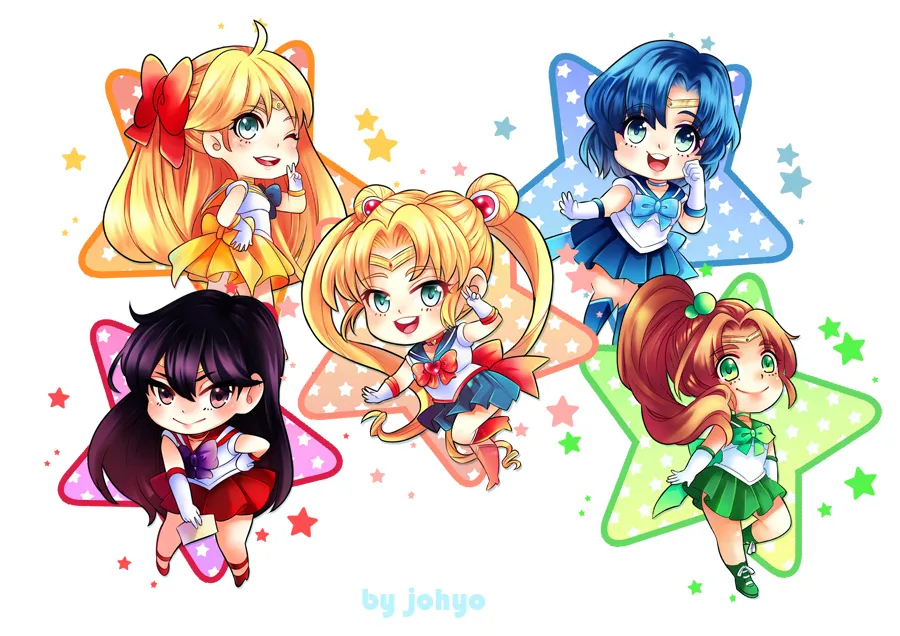 sailor moon art compilation page 6 full