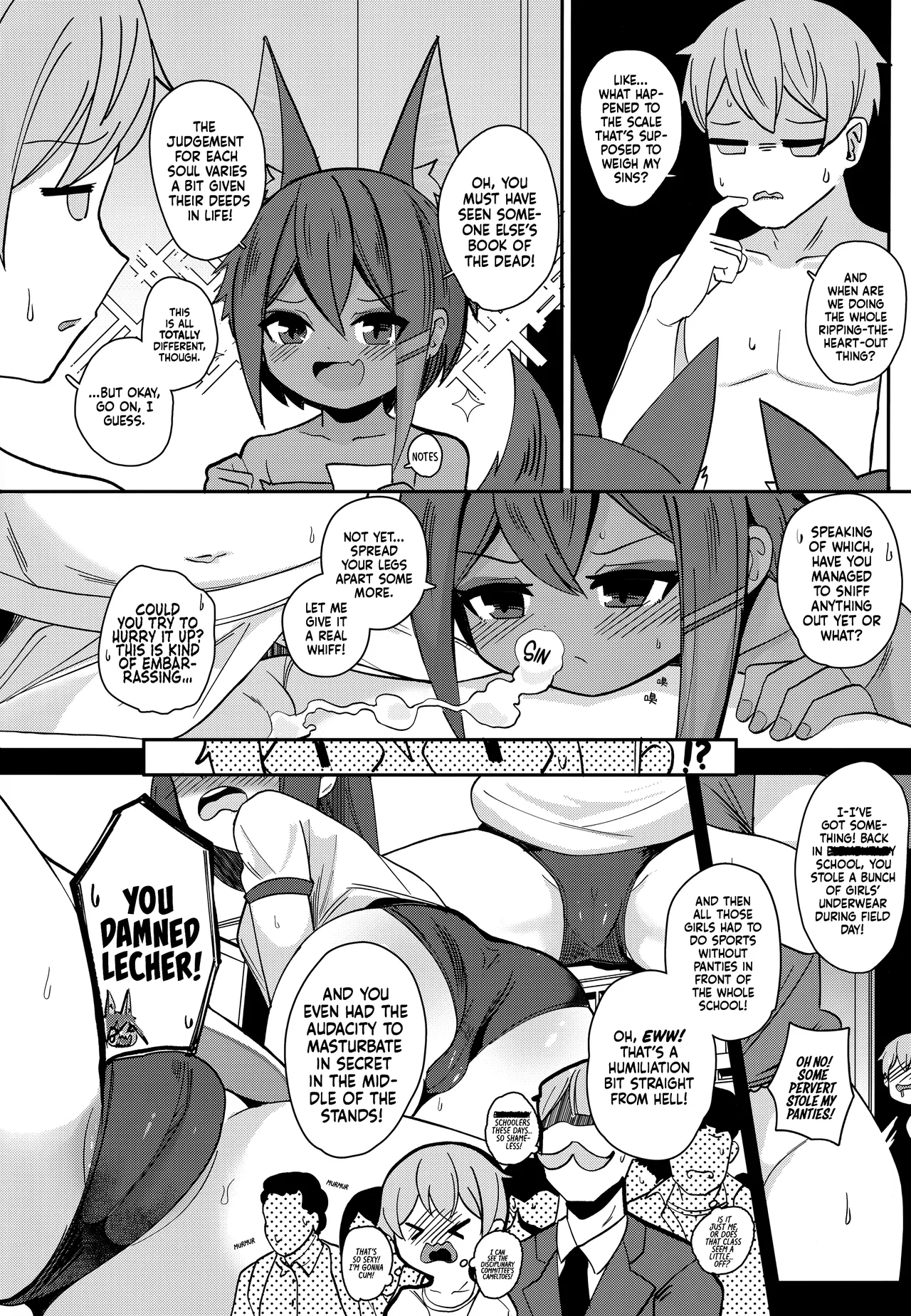 Anubis no Ero Shisha Shinpan 2 - The presence of two Anubis at the same time is so terrifying. But don't be nervous, they're cute | Anubis’s Judgment Upon Perverted Souls 2 page 5 full