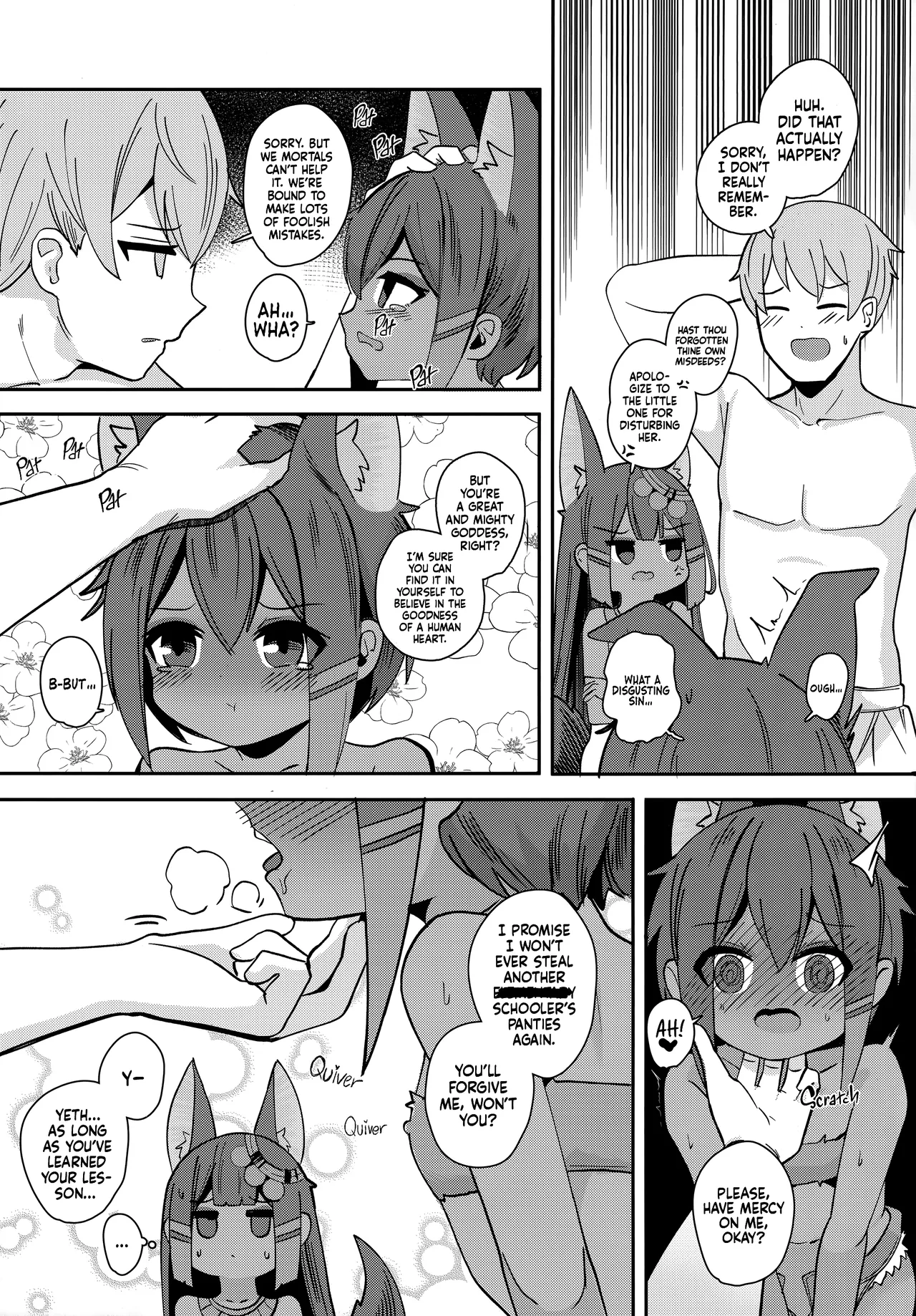 Anubis no Ero Shisha Shinpan 2 - The presence of two Anubis at the same time is so terrifying. But don't be nervous, they're cute | Anubis’s Judgment Upon Perverted Souls 2 page 6 full