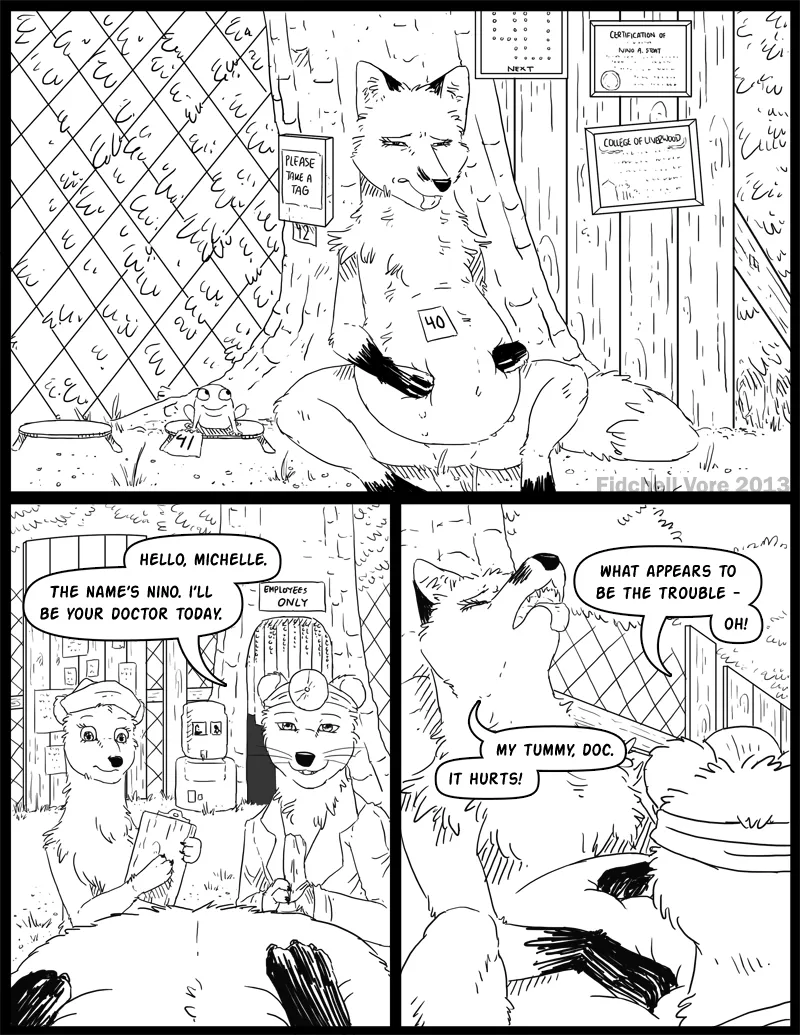 Nino and Viola Stoat series page 1 full