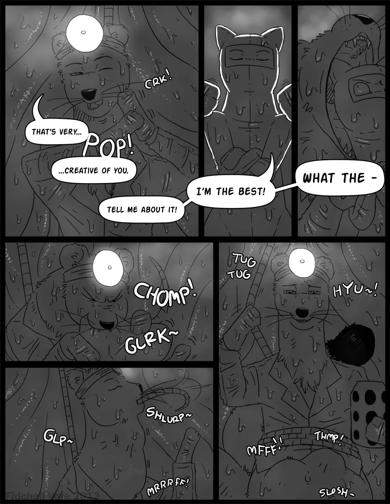 Nino and Viola Stoat series page 8 full