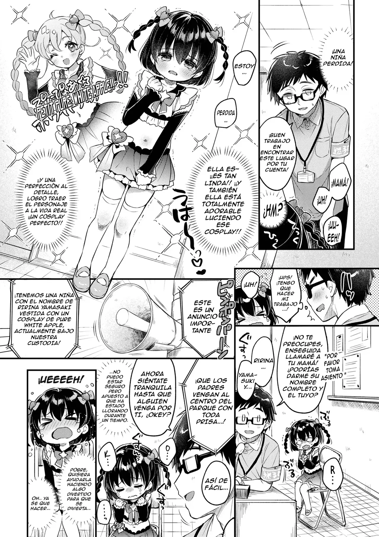 Tasukete! Maigo no Ririna-chan｜Al Rescate de la Pequeña Ririna-chan page 2 full