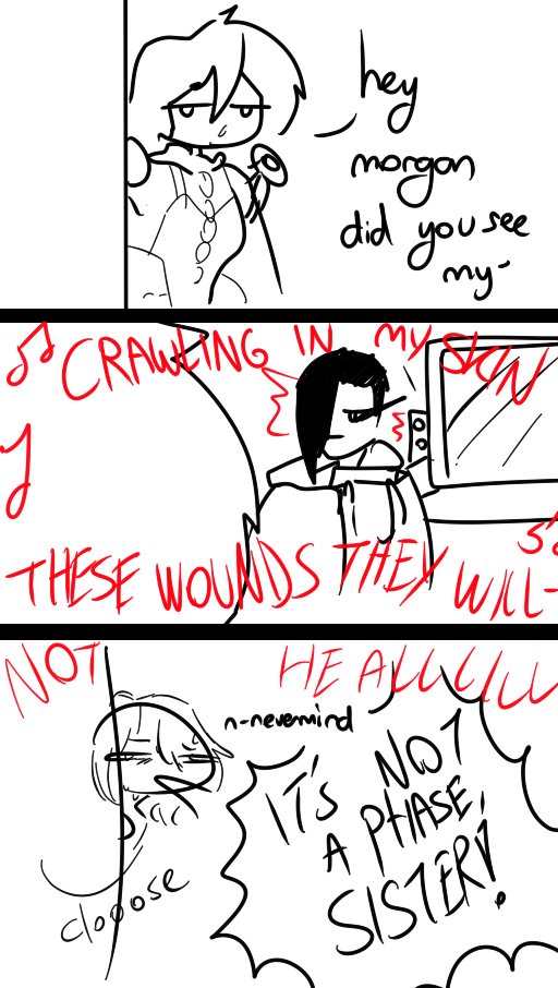 Lunamiste  Fallen Morgan comic page 3 full