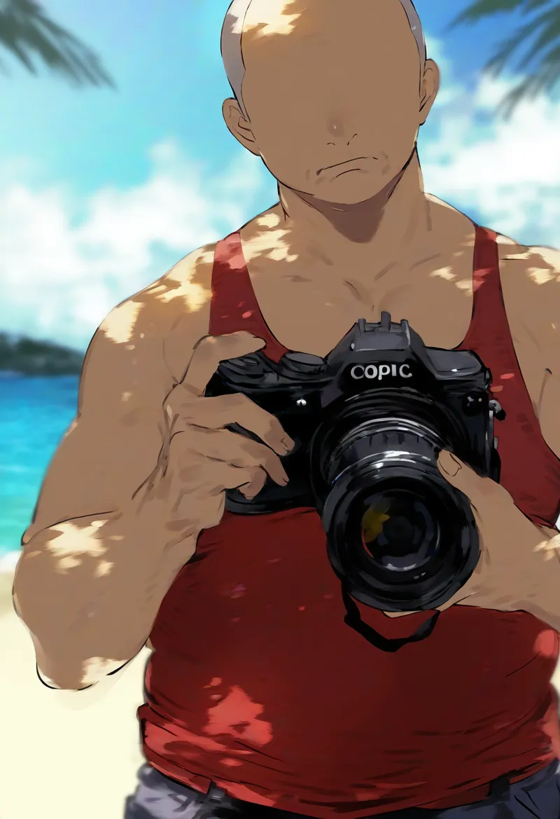 【cl-_-lo】【AI Generated】寿みなみが一心不乱に取れ高を追い求める写真家に勝手に堕ちる話 page 8 full