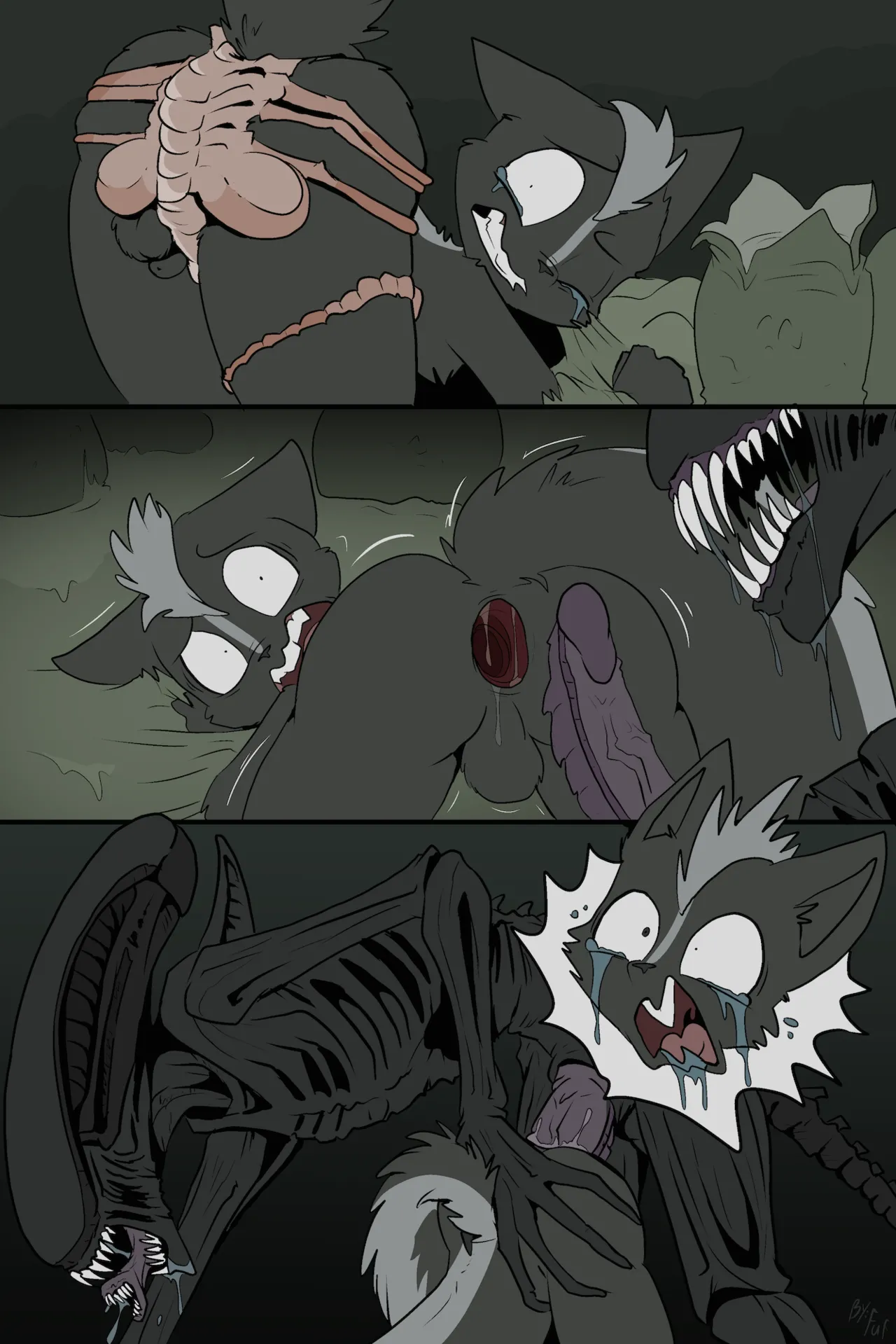 Skunk Cub's Alien Encounter page 1 full