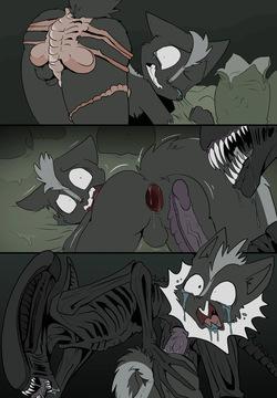 Skunk Cub's Alien Encounter