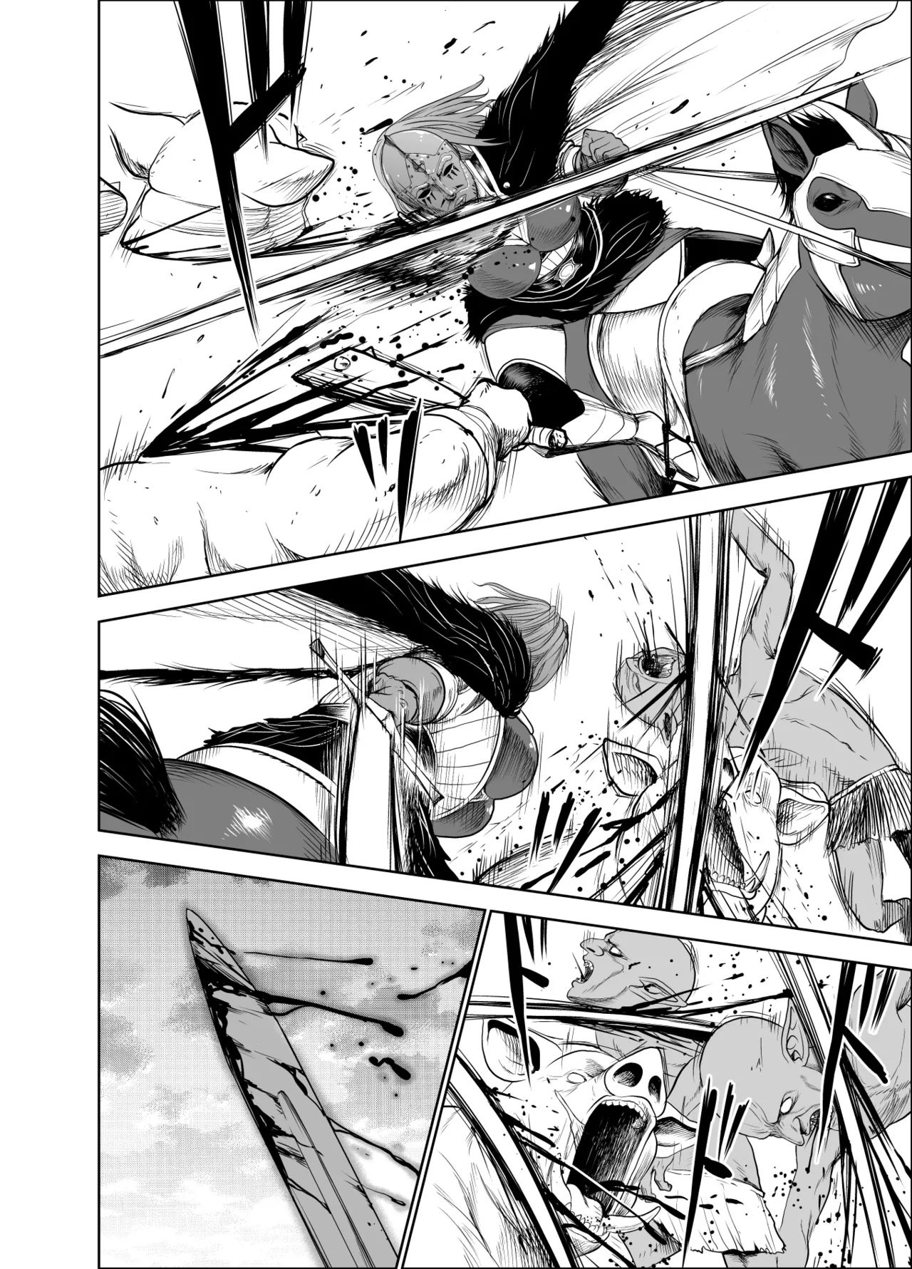 Dluminia Oukoku Monogatari 「Onna-Shogun no Zetsubo no Netsubo」｜달미니아 왕국 이야기 「여장군의 절망의 열망」 page 8 full