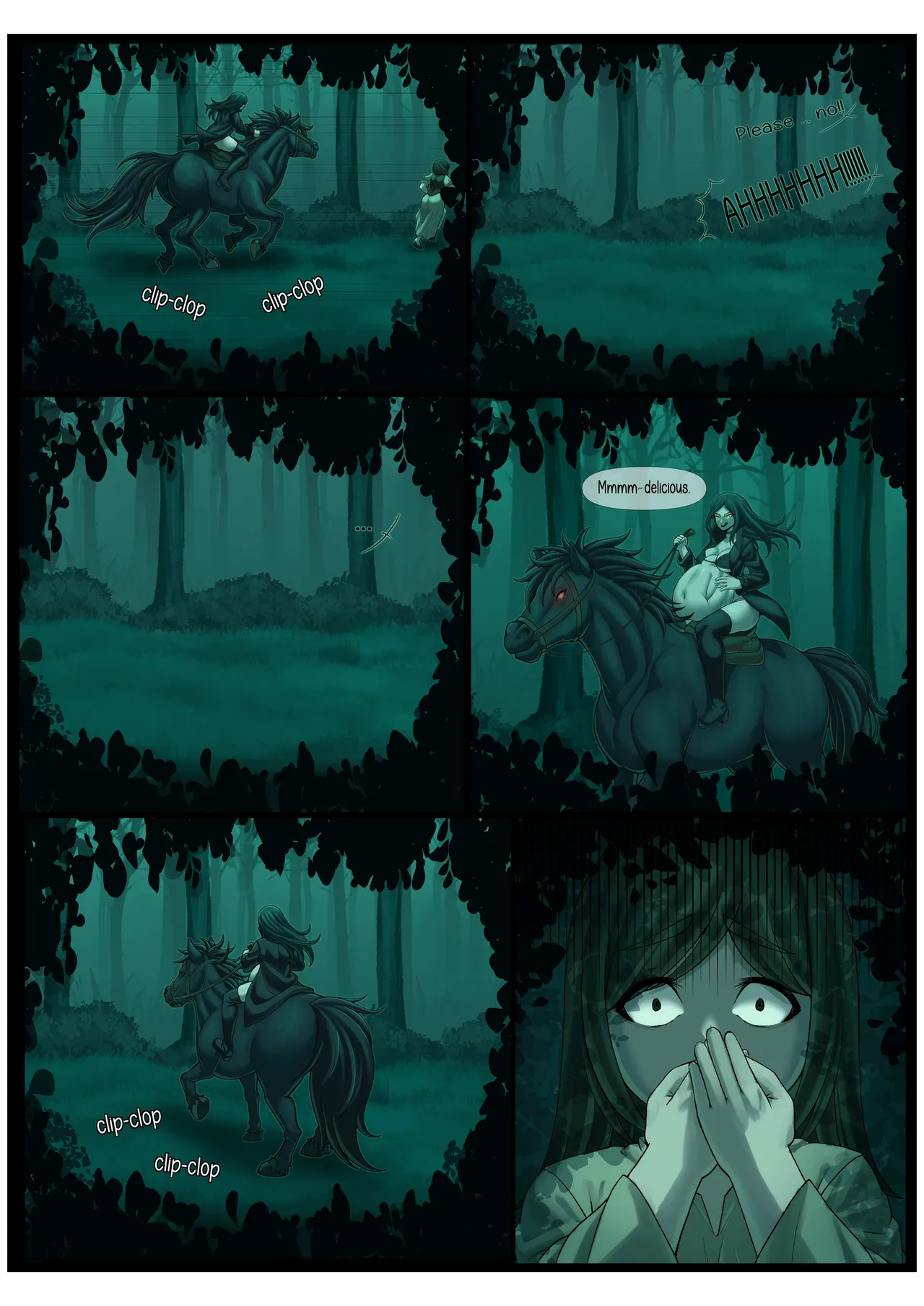 Creature Vore Headless Horsewoman page 7 full