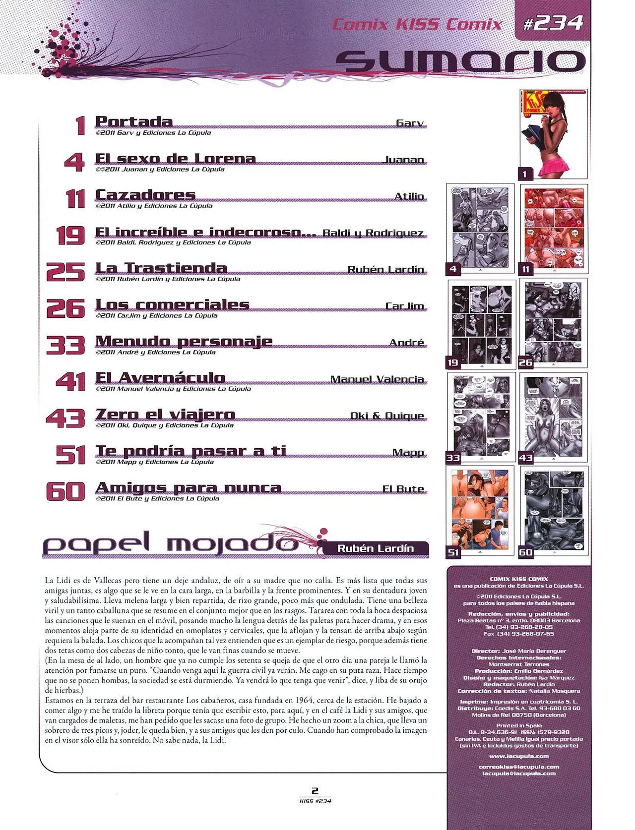 Kiss Comix #234 page 2 full