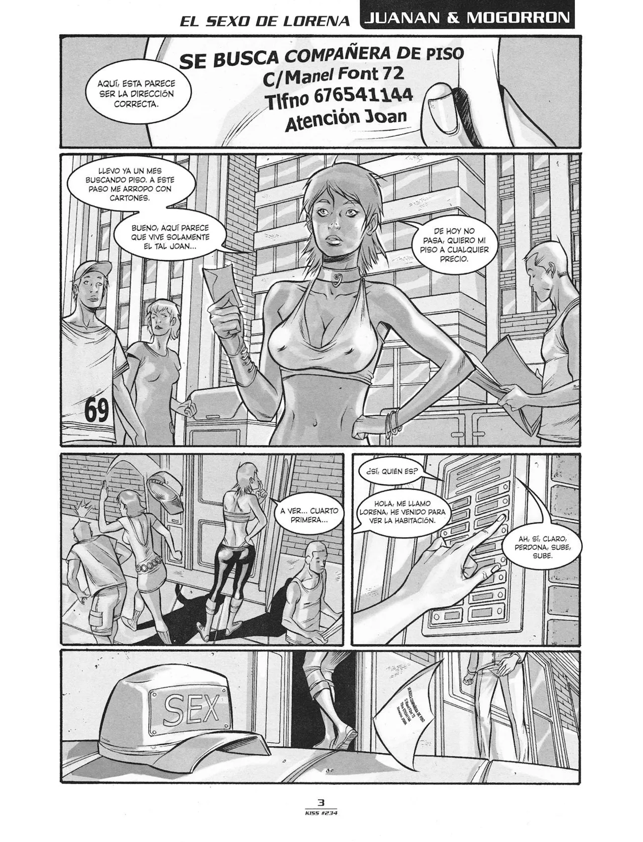 Kiss Comix #234 page 3 full