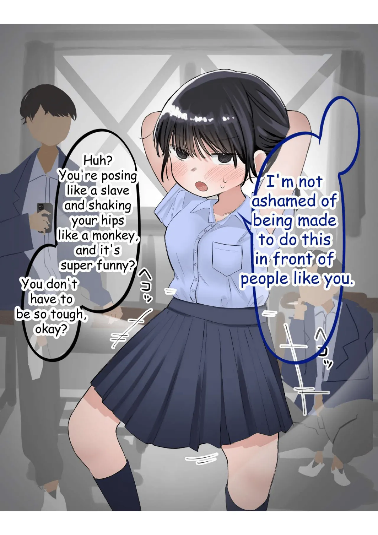 Hinyuu no Classmate ni Zenra Koshi Furi Saseru I Classmate's naked hip swing page 2 full