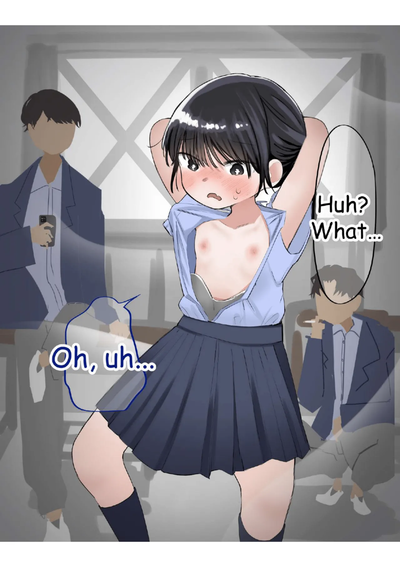 Hinyuu no Classmate ni Zenra Koshi Furi Saseru I Classmate's naked hip swing page 5 full