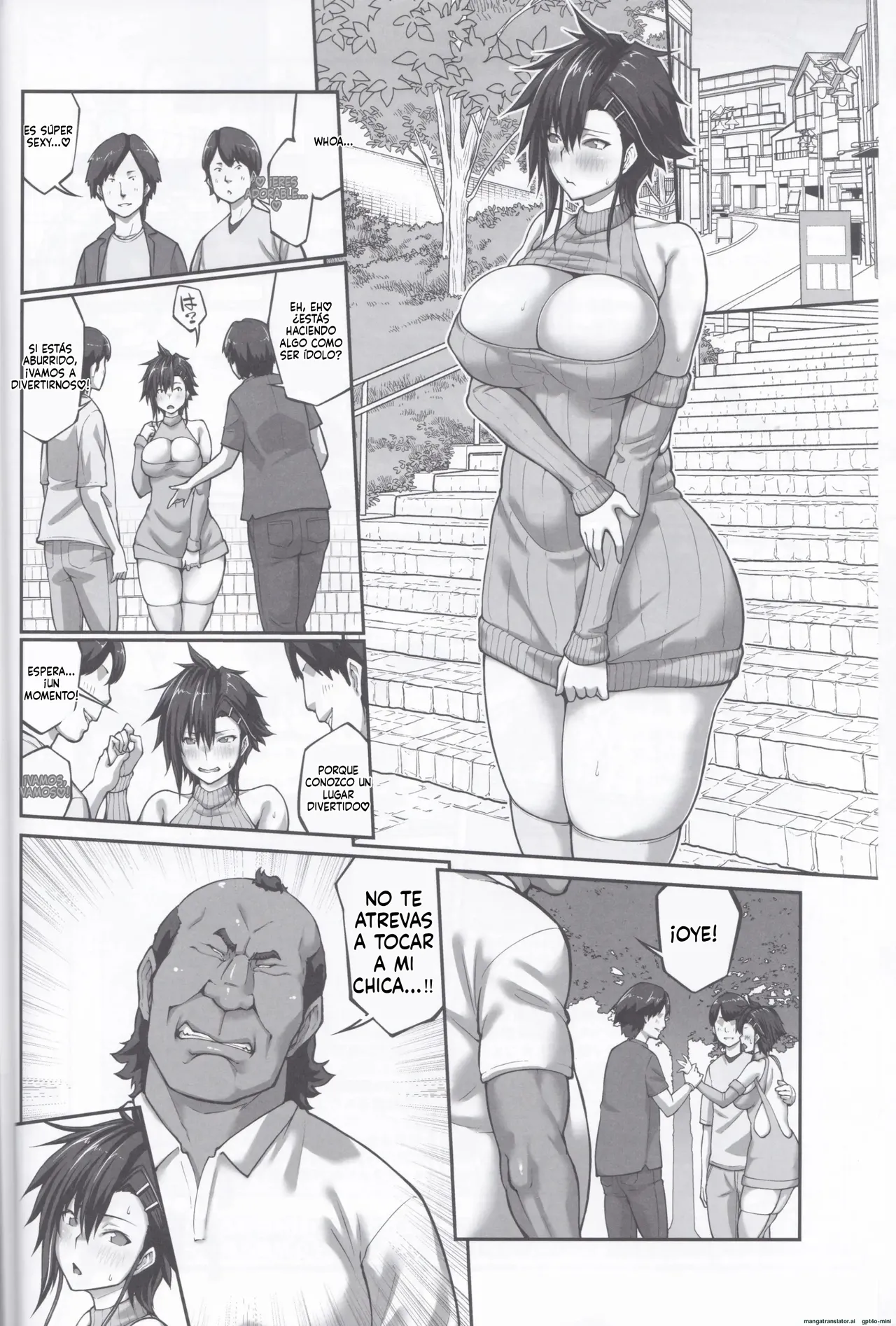 Nakadashi Oji-san ni Nerawareta Mesu wa Nigeru Koto ga Dekinai ~Fujitomo Megumi Hen 4~ MTL page 7 full